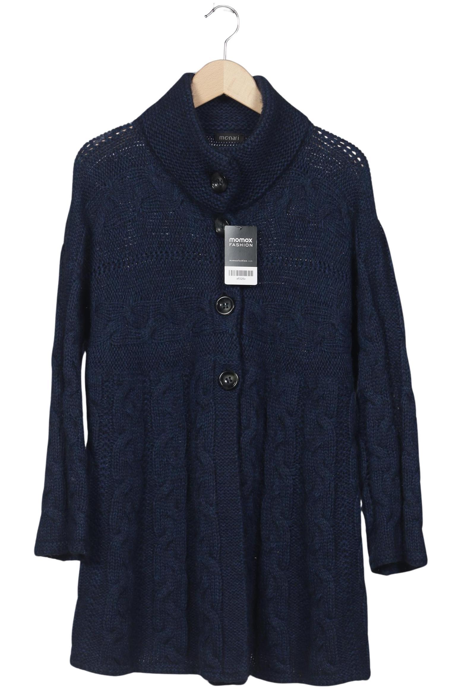 

monari Damen Strickjacke, marineblau, Gr. 46