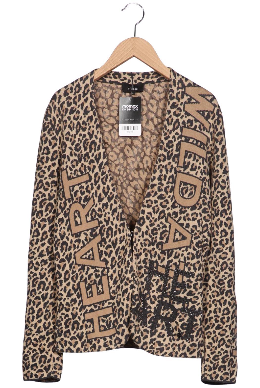 

monari Damen Strickjacke, beige, Gr. 34