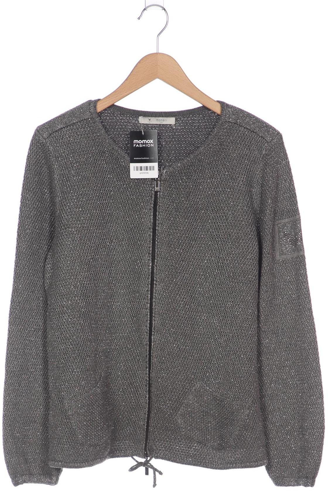 

monari Damen Strickjacke, grau, Gr. 42