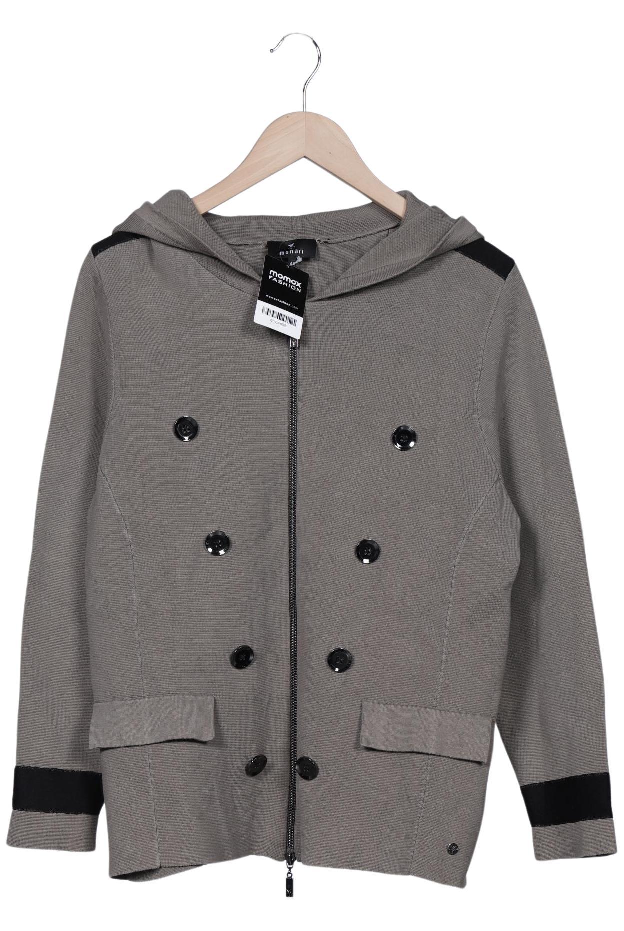 

monari Damen Strickjacke, grün, Gr. 44