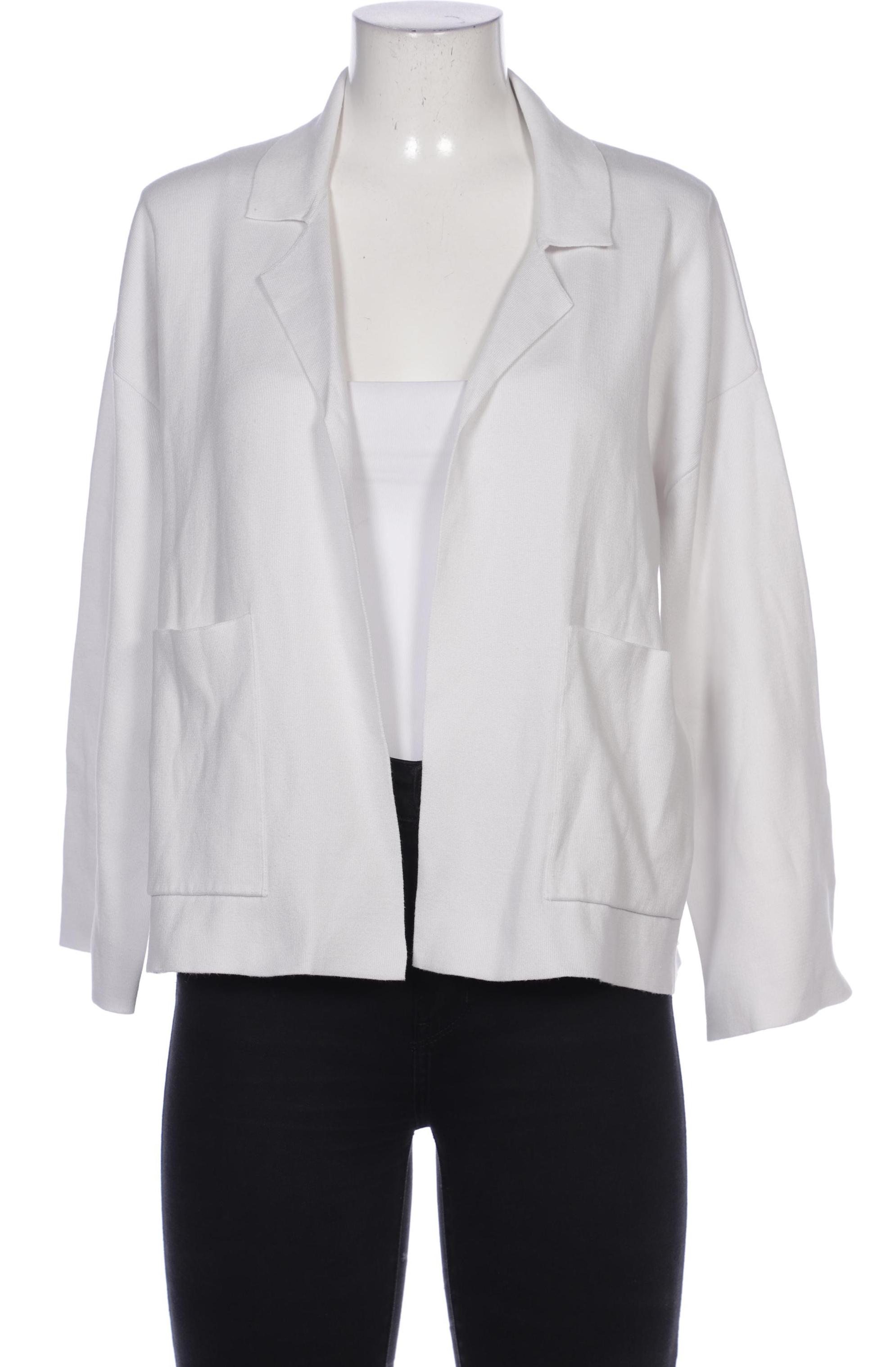 

monari Damen Strickjacke, weiß, Gr. 40