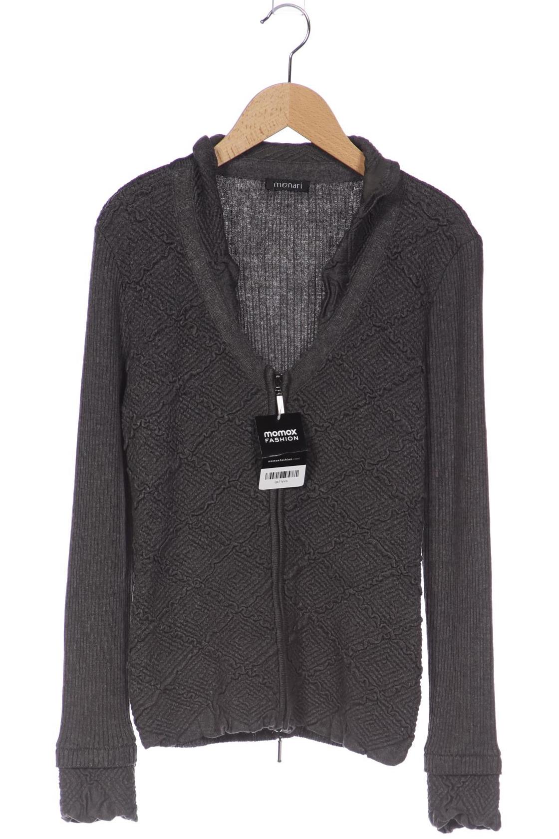 

monari Damen Strickjacke, grau, Gr. 40