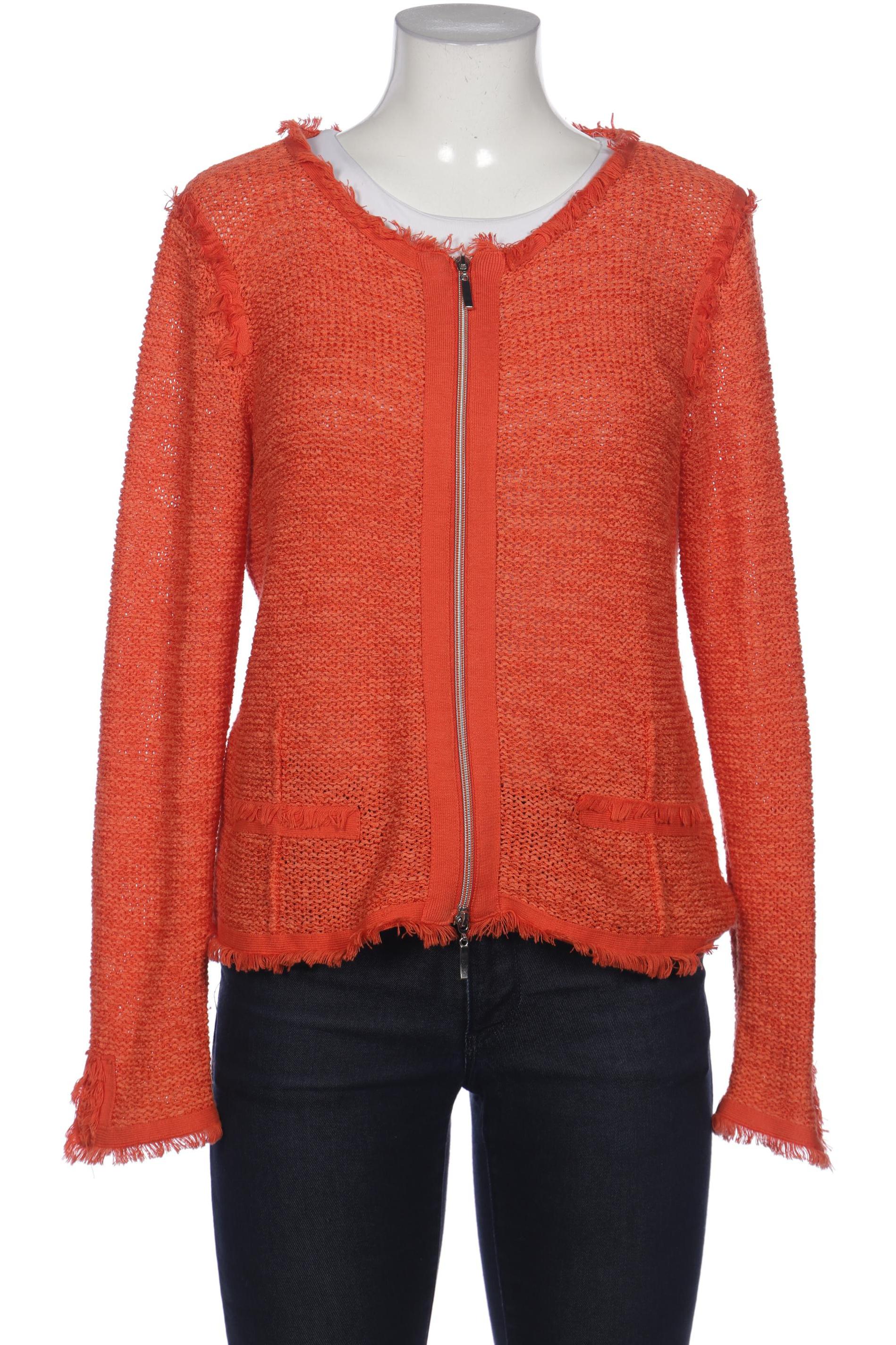 

monari Damen Strickjacke, orange, Gr. 38