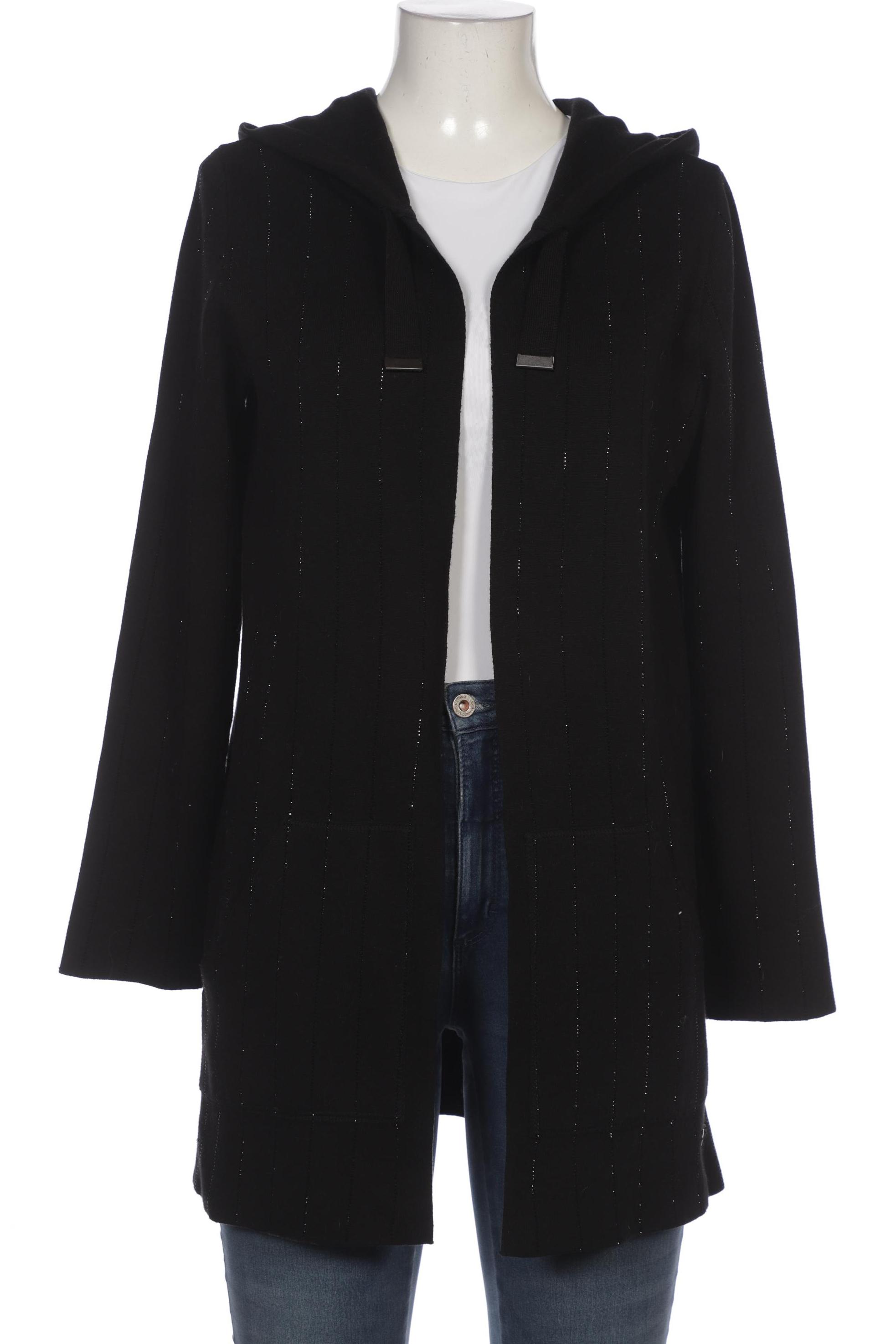 

monari Damen Strickjacke, schwarz, Gr. 38