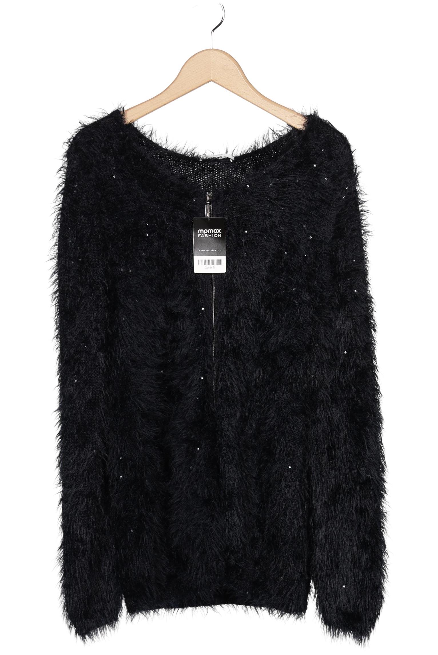 

monari Damen Strickjacke, schwarz, Gr. 44