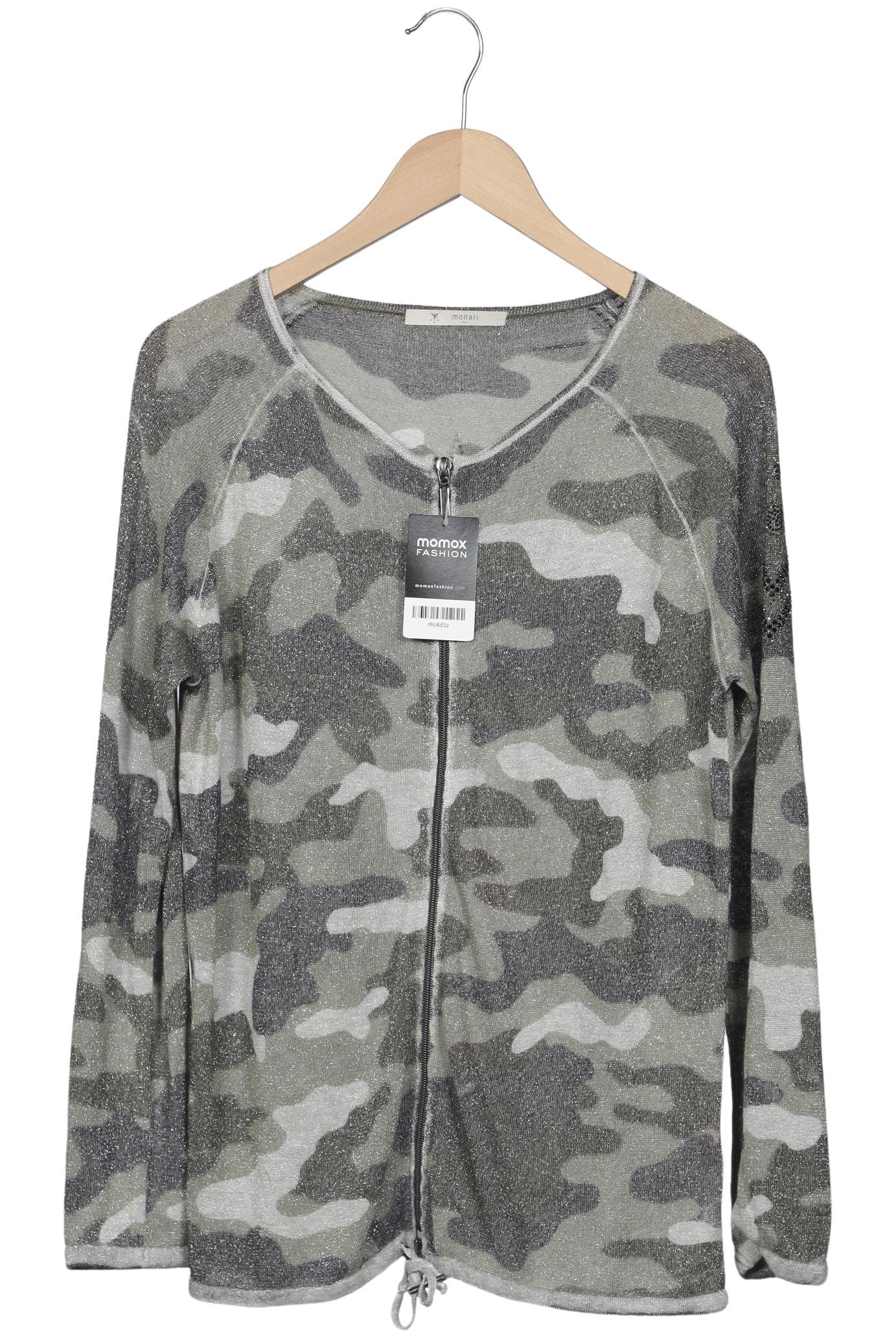 

monari Damen Strickjacke, grün, Gr. 44