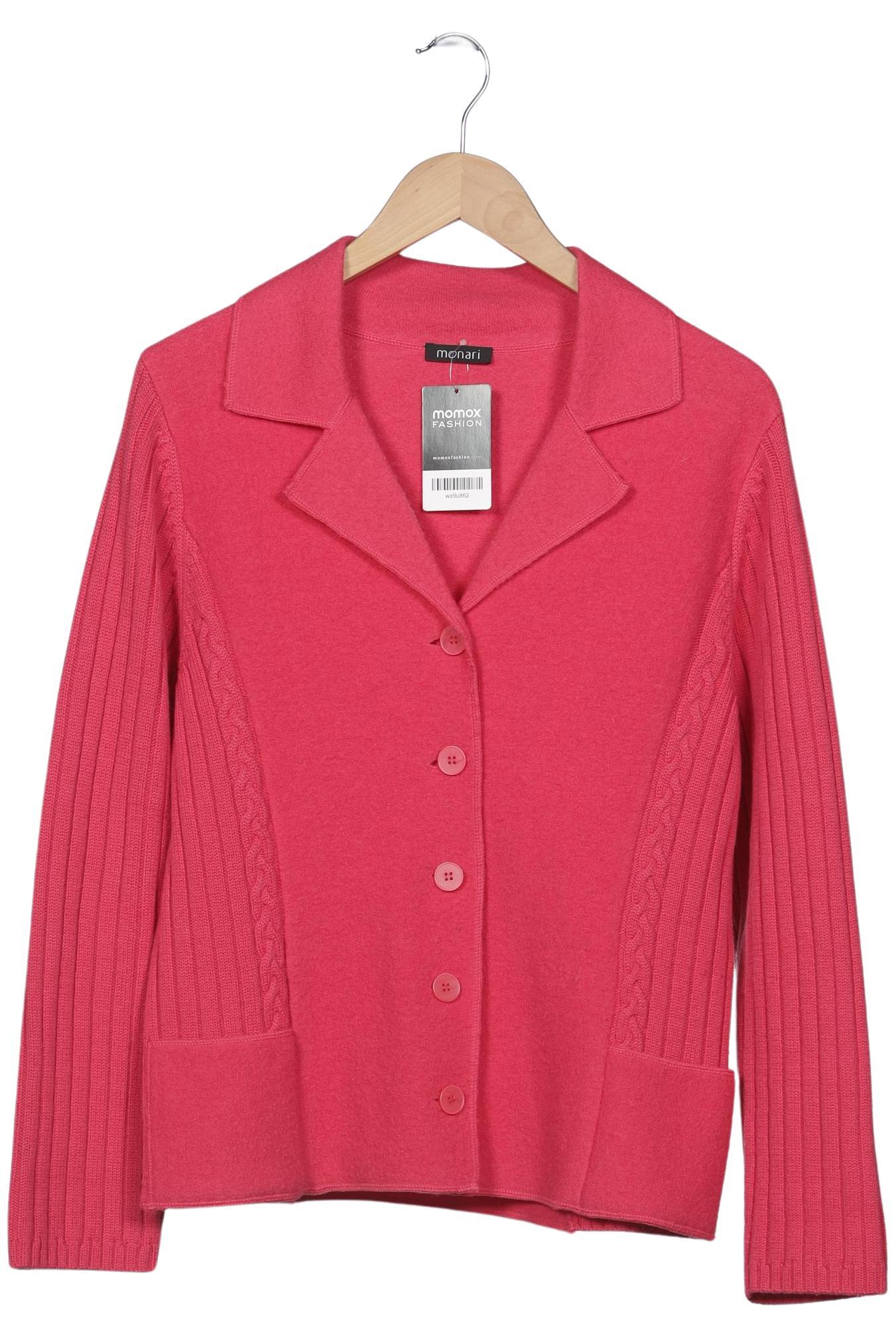 

monari Damen Strickjacke, pink, Gr. 42
