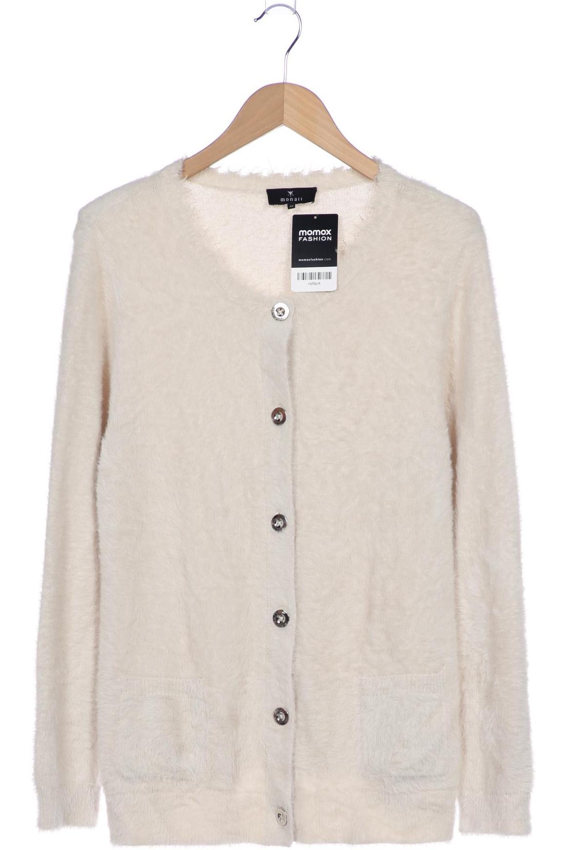 

monari Damen Strickjacke, beige, Gr. 44