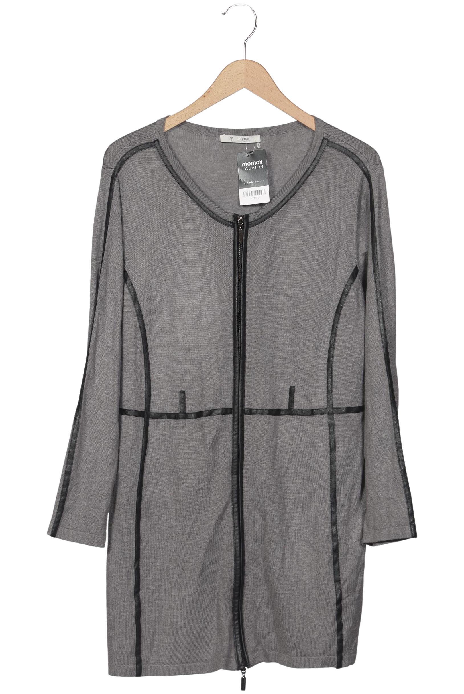 

monari Damen Strickjacke, grau, Gr. 44