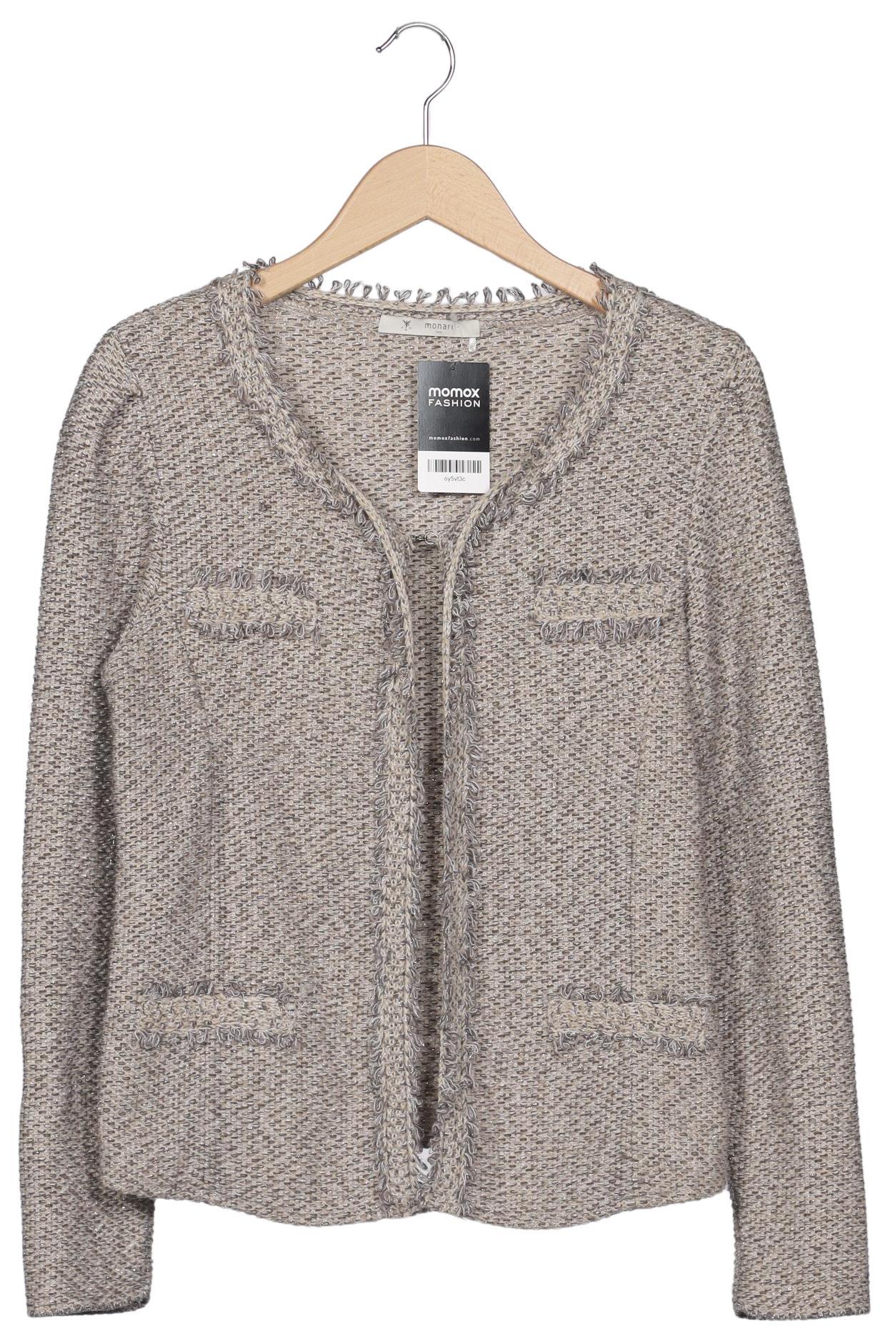 

monari Damen Strickjacke, beige, Gr. 38