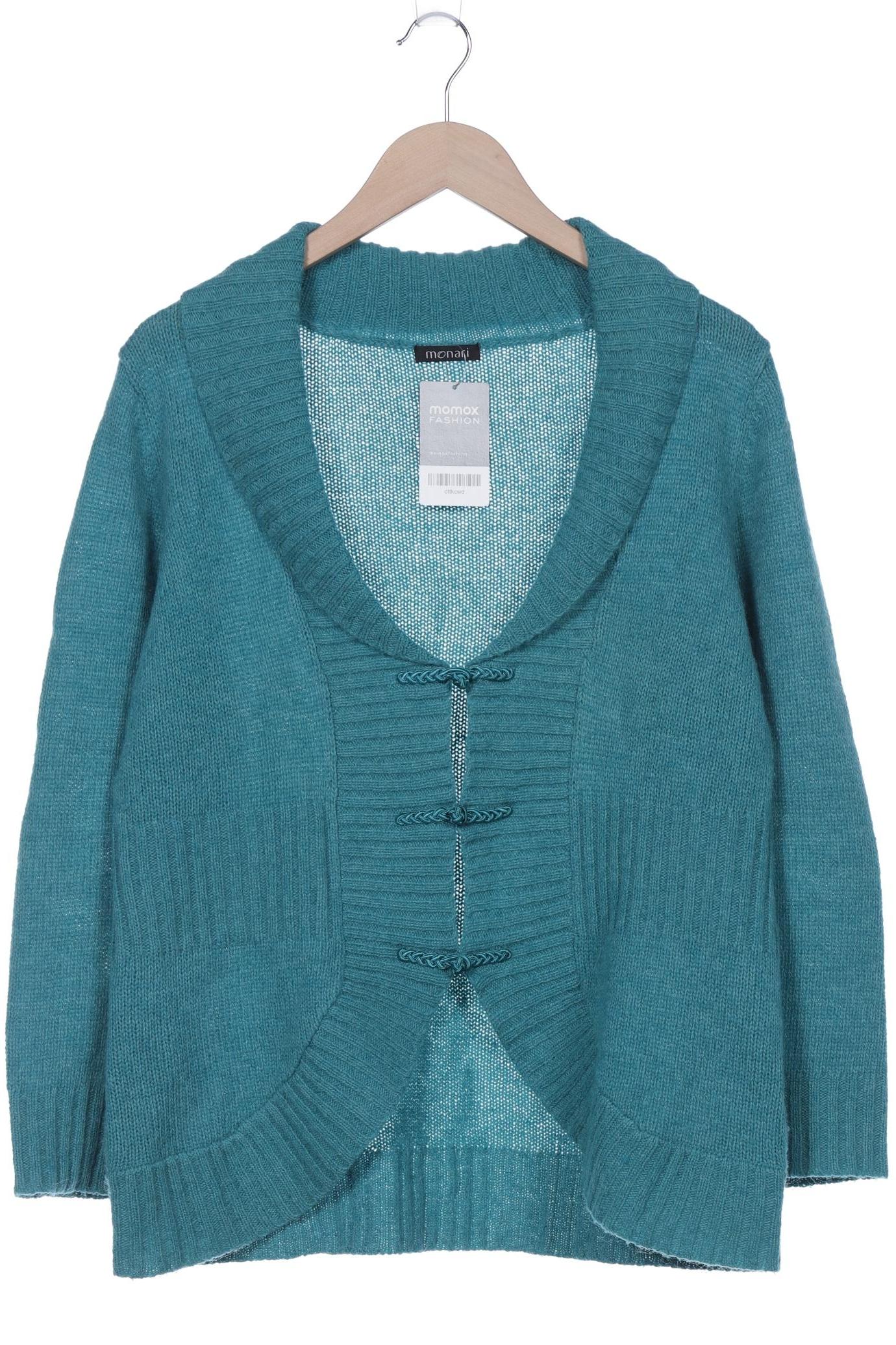 

monari Damen Strickjacke, türkis, Gr. 42