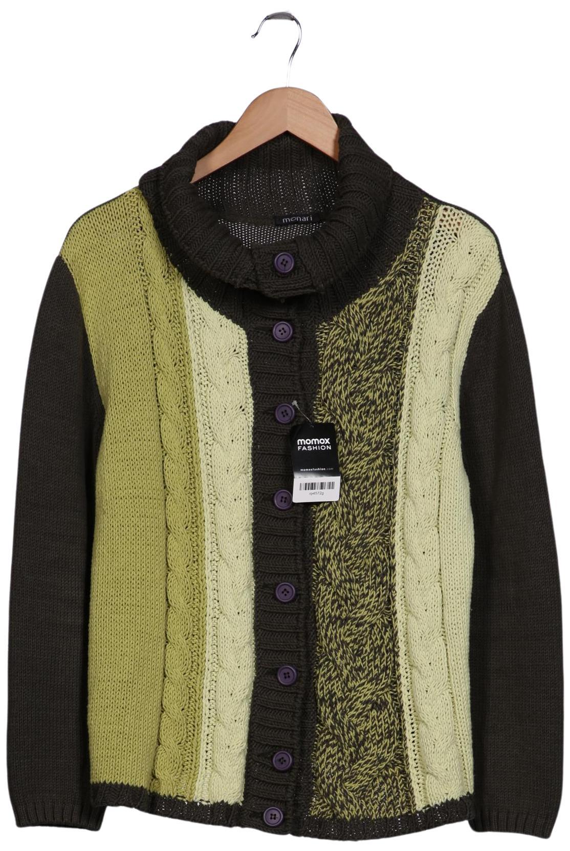 

monari Damen Strickjacke, grün, Gr. 44