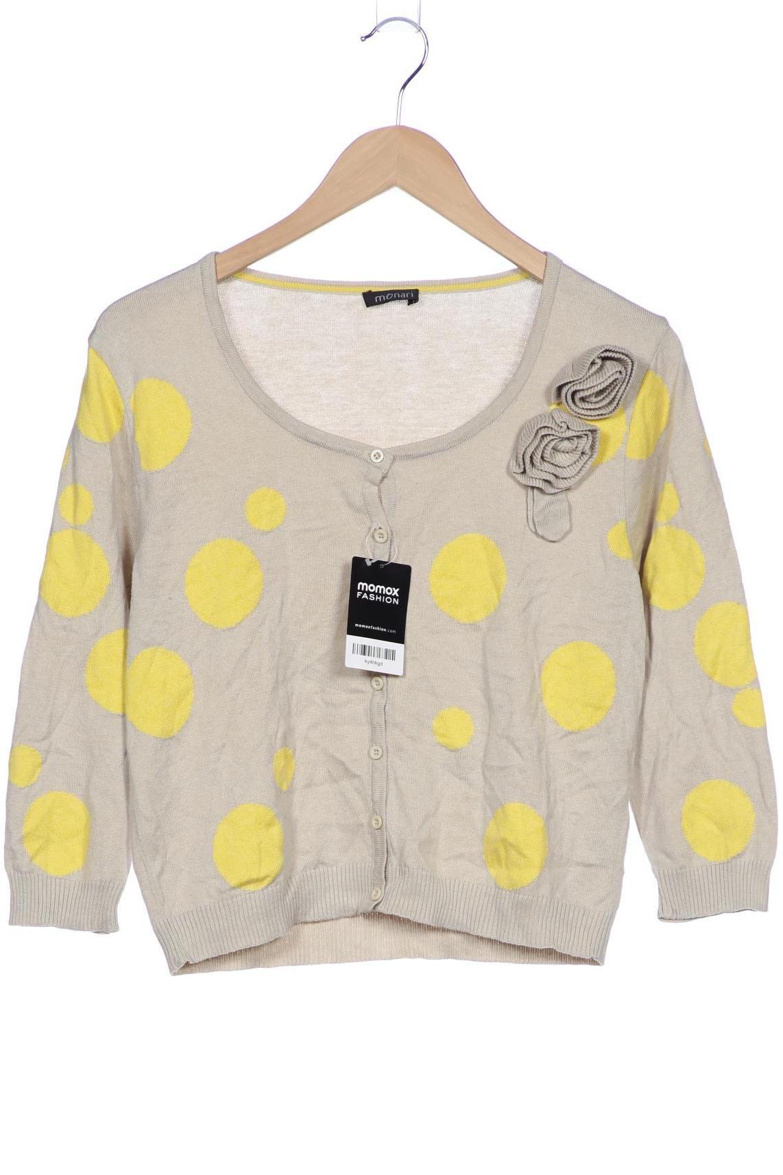 

monari Damen Strickjacke, beige, Gr. 40