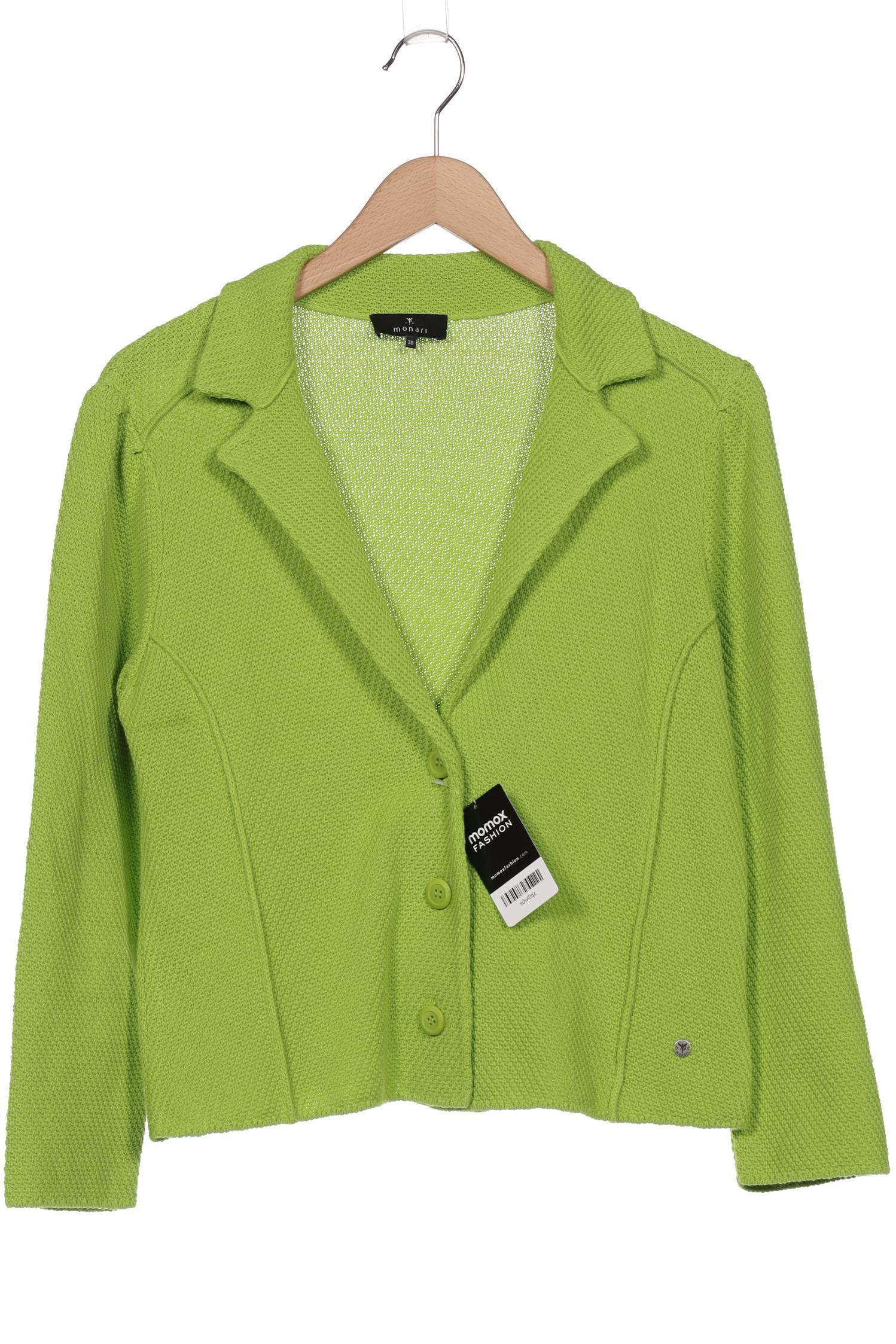 

monari Damen Strickjacke, grün, Gr. 38