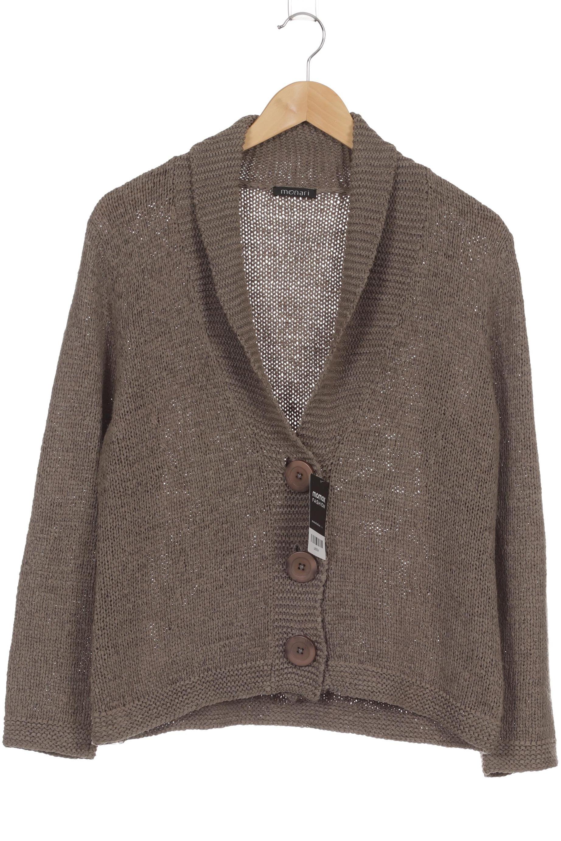 

monari Damen Strickjacke, grün, Gr. 44
