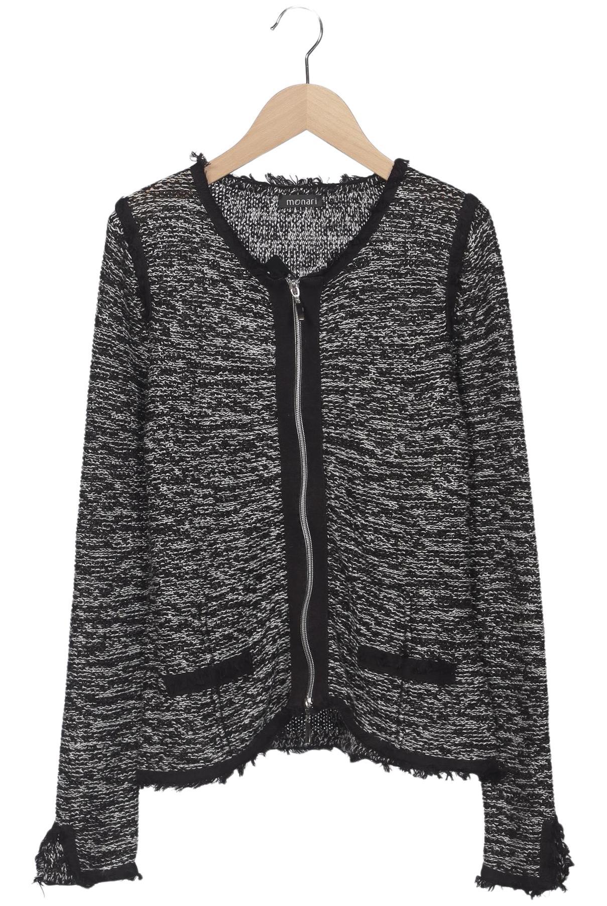 

monari Damen Strickjacke, grau, Gr. 42