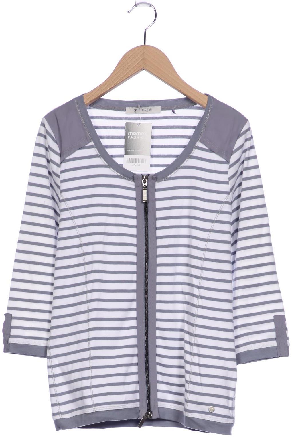

monari Damen Strickjacke, grau, Gr. 38