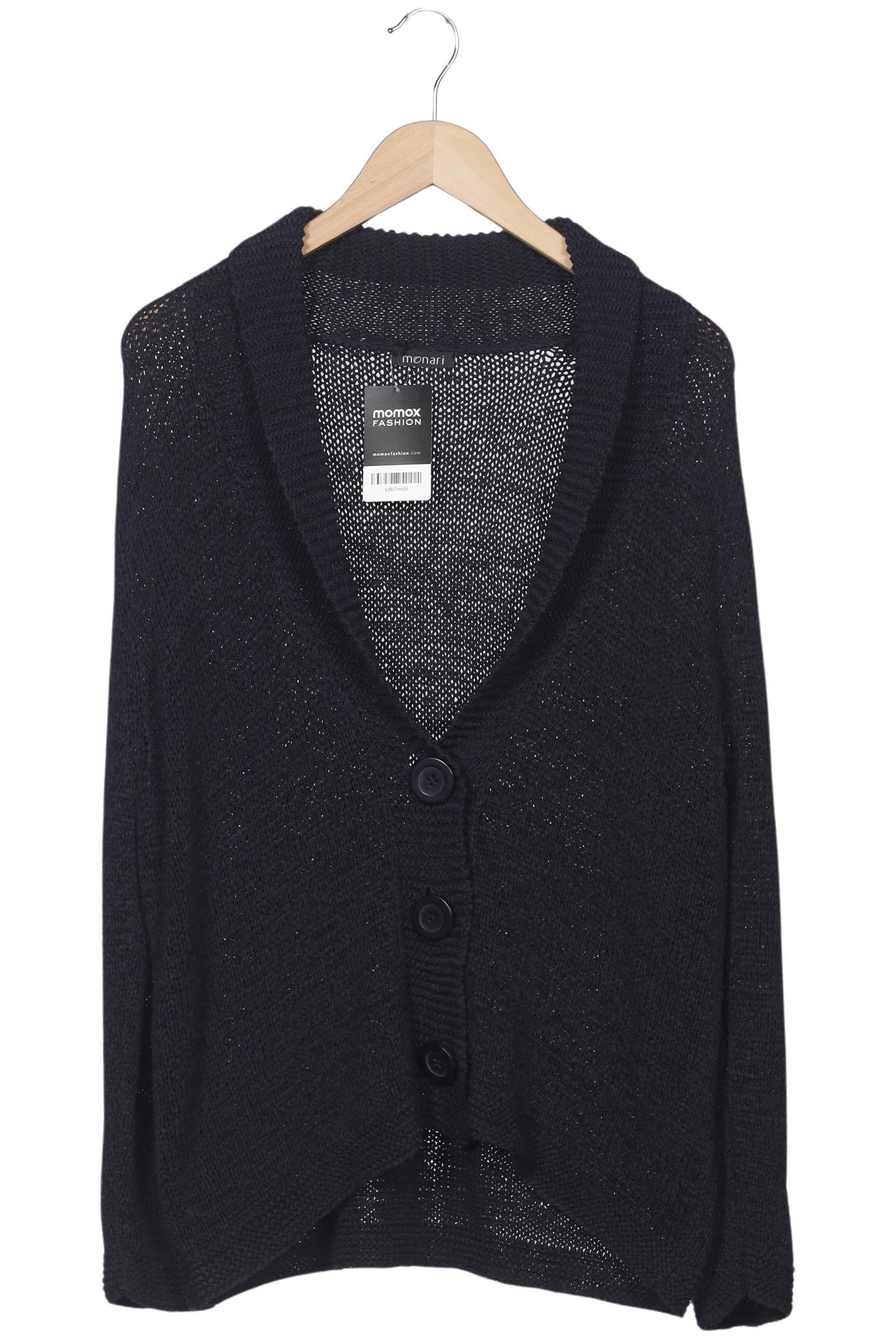 

monari Damen Strickjacke, marineblau, Gr. 48