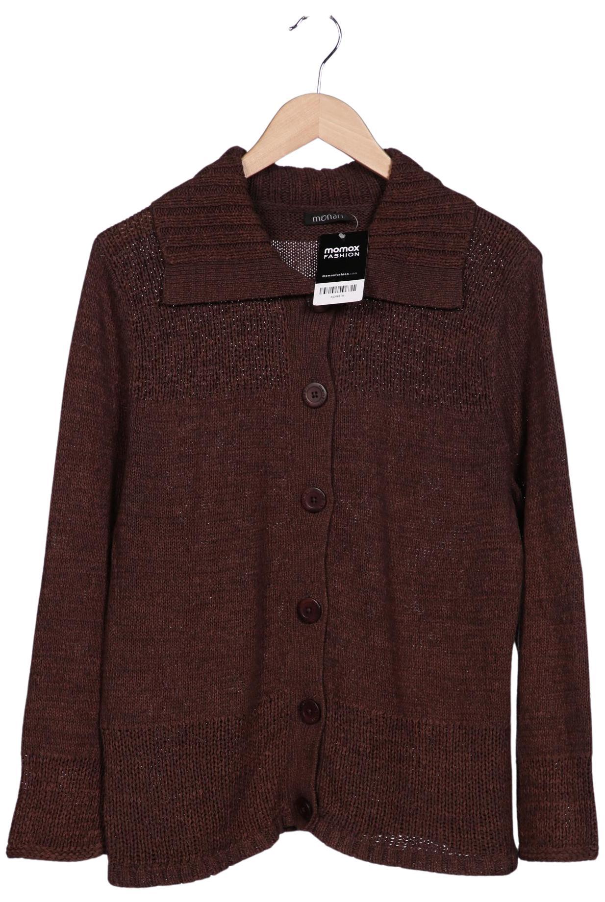 

monari Damen Strickjacke, braun, Gr. 44