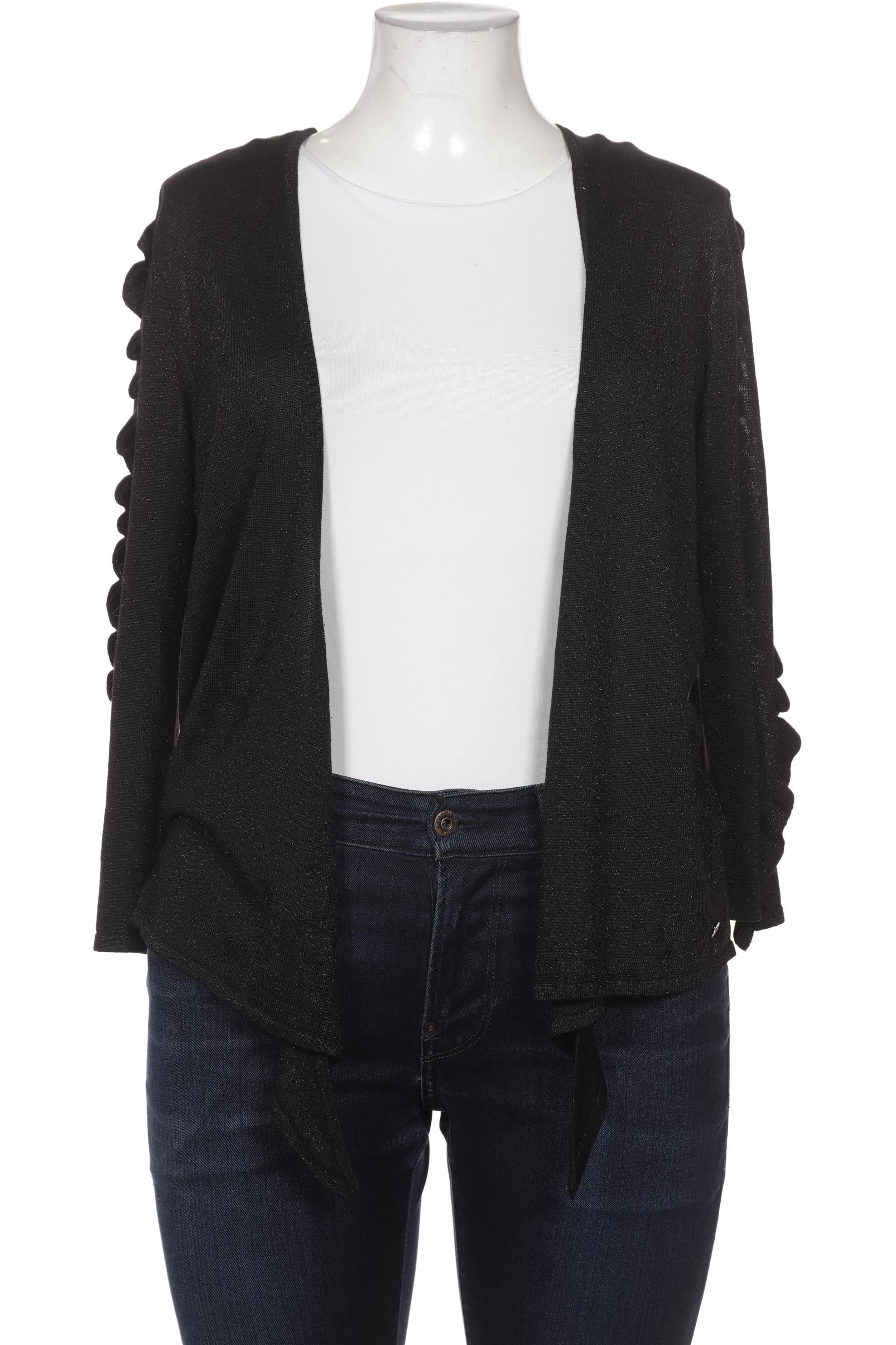 

monari Damen Strickjacke, schwarz, Gr. 44