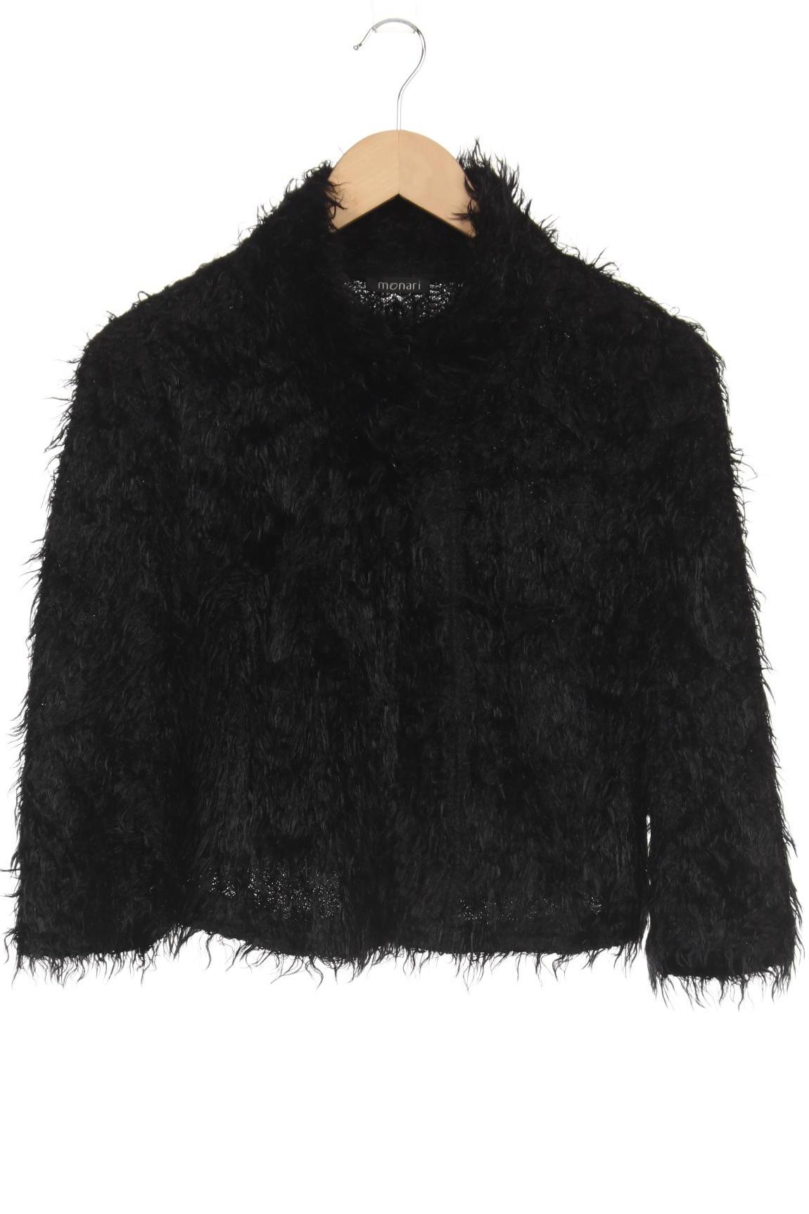 

monari Damen Strickjacke, schwarz, Gr. 40