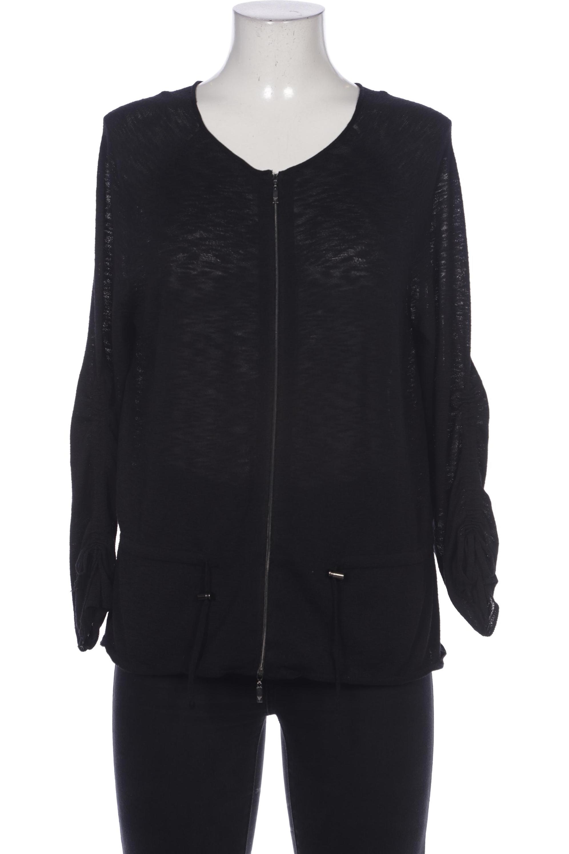 

monari Damen Strickjacke, schwarz, Gr. 44