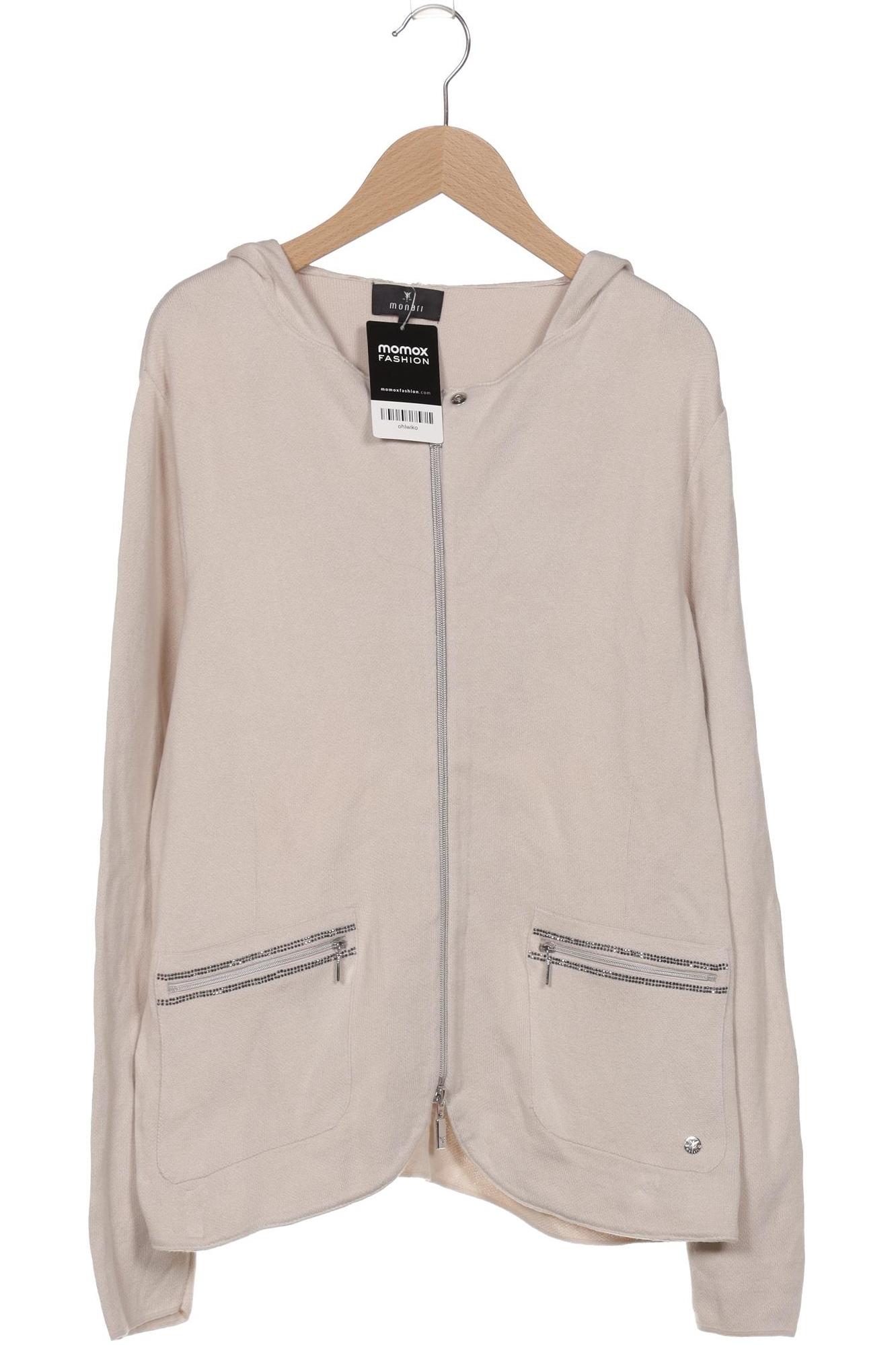 

monari Damen Strickjacke, cremeweiß, Gr. 40