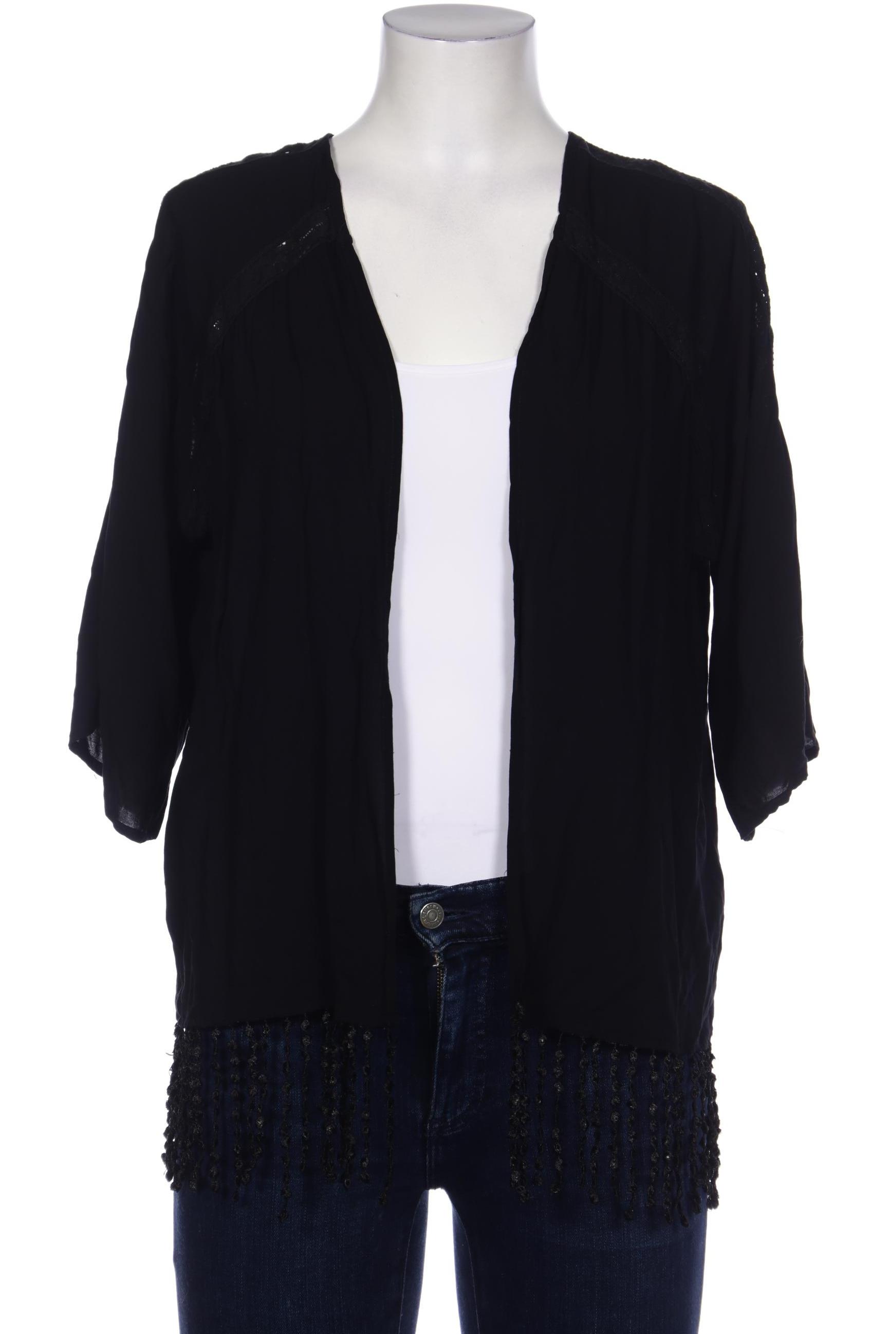 

monari Damen Strickjacke, schwarz, Gr. 38