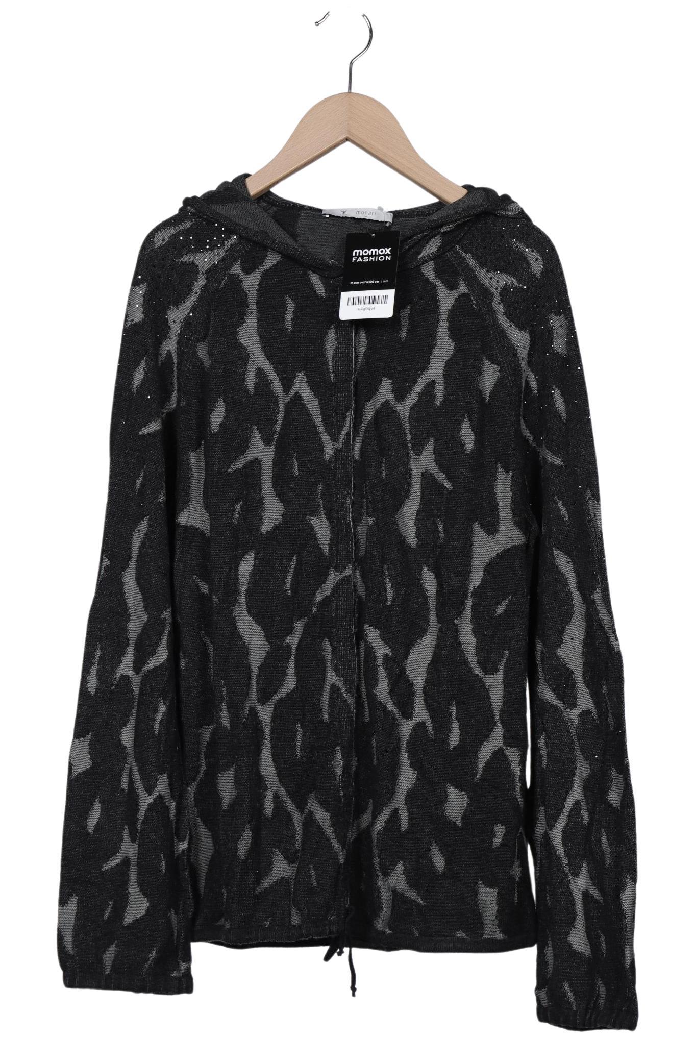 

monari Damen Strickjacke, grau, Gr. 44