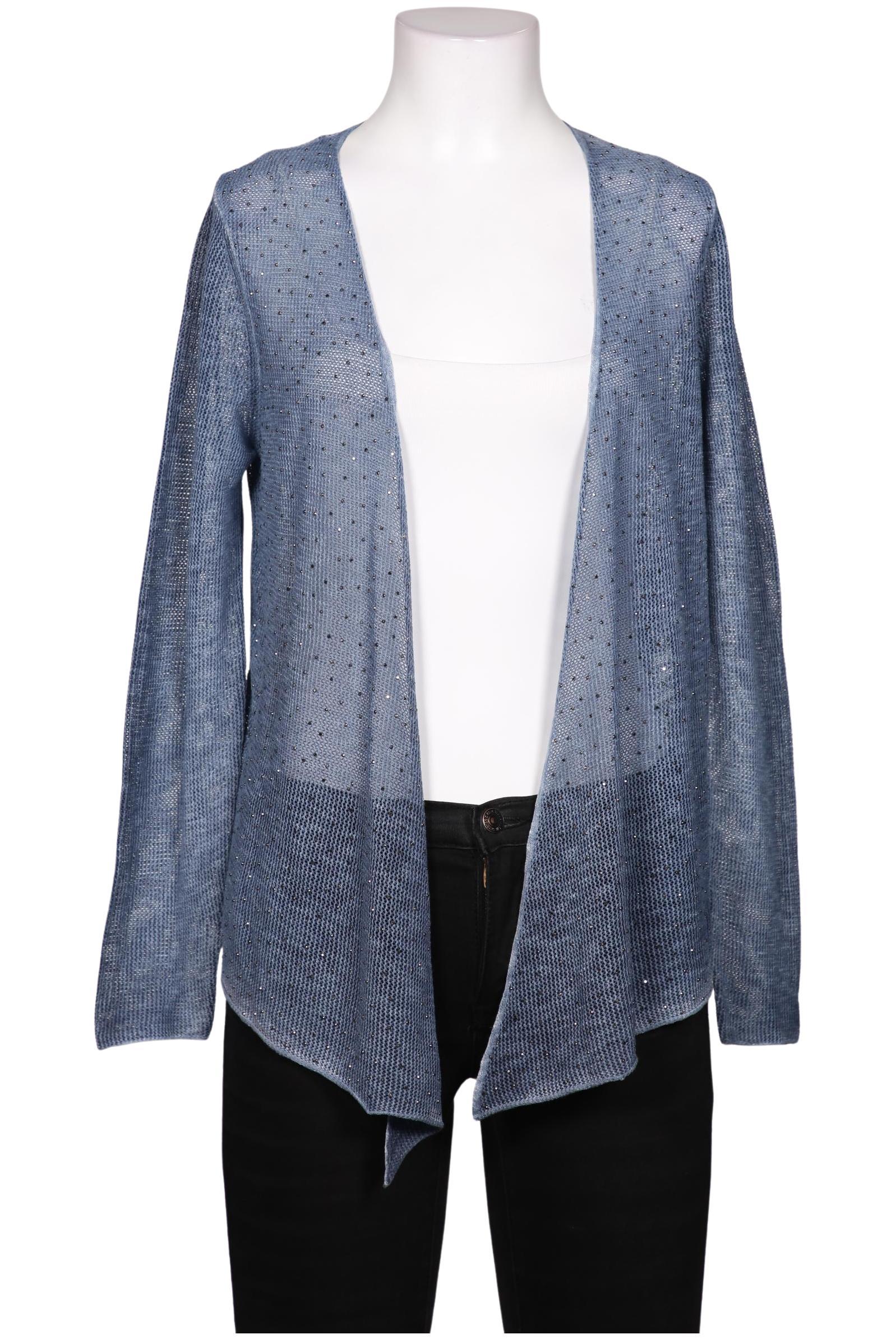 

monari Damen Strickjacke, blau, Gr. 36