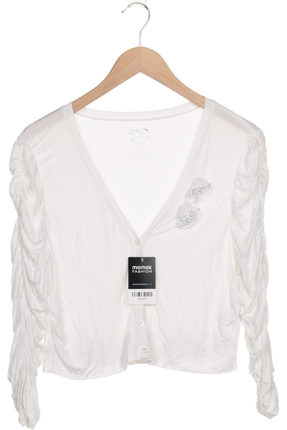 

monari Damen Strickjacke, weiß, Gr. 42