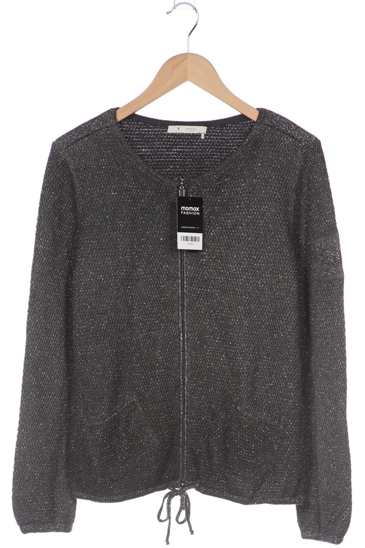 

monari Damen Strickjacke, grau, Gr. 40