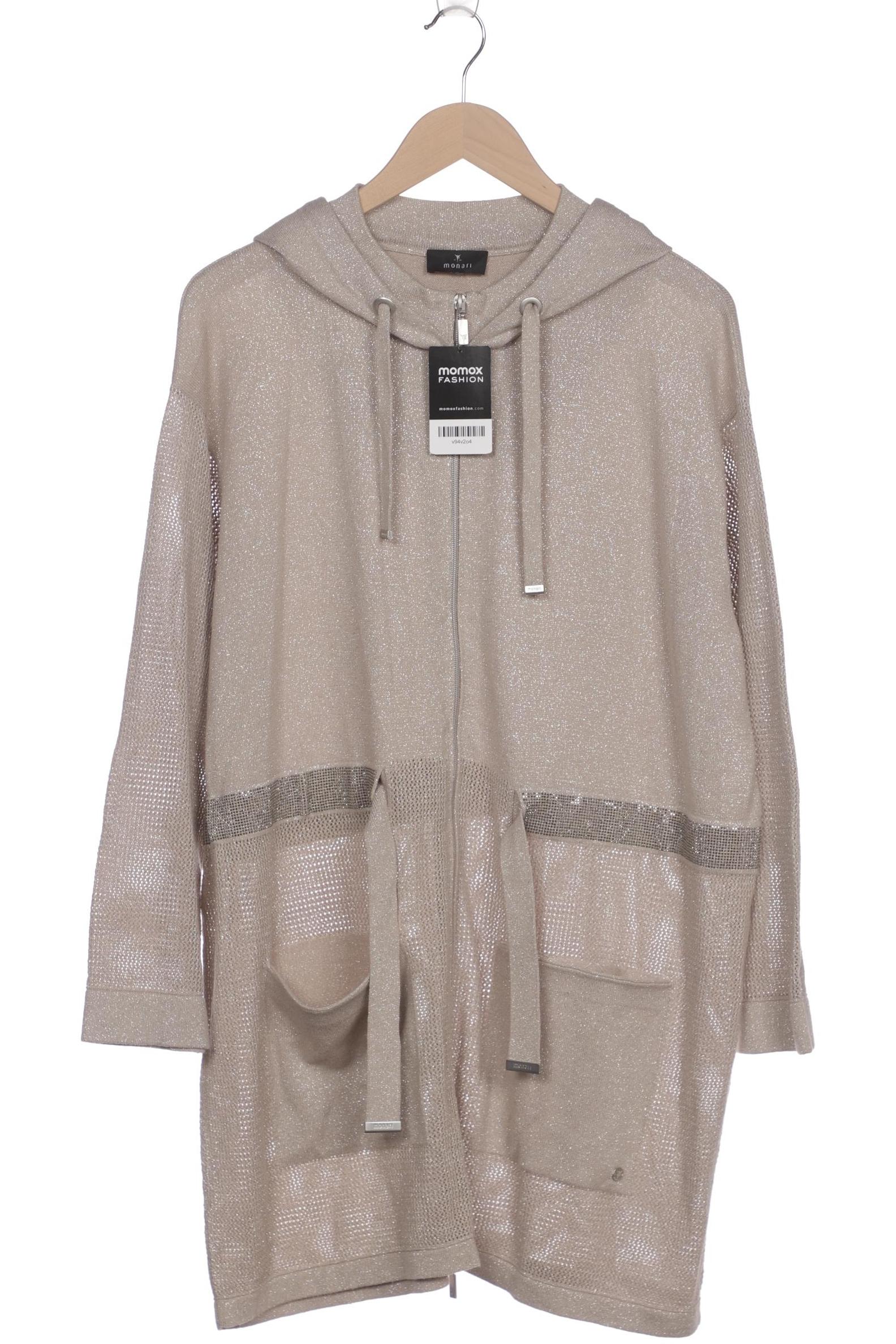 

monari Damen Strickjacke, beige, Gr. 48