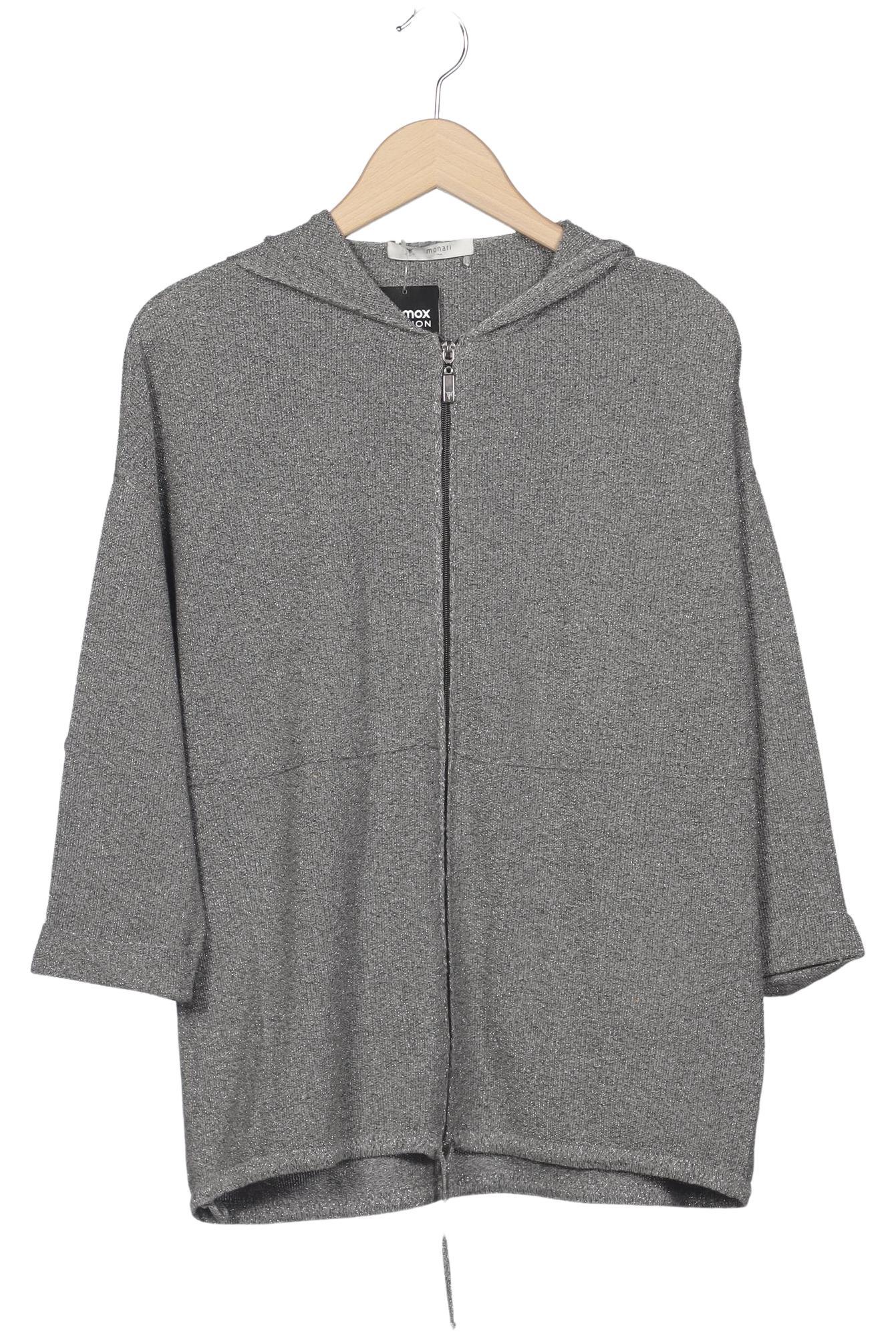 

monari Damen Strickjacke, grau, Gr. 44