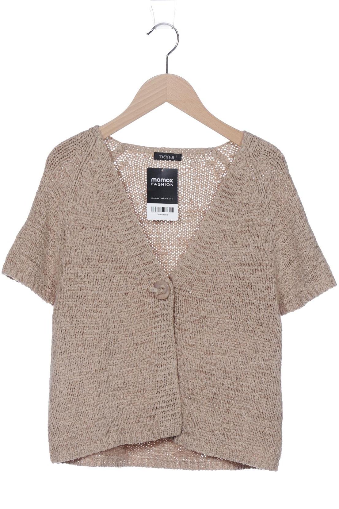 

monari Damen Strickjacke, beige, Gr. 40