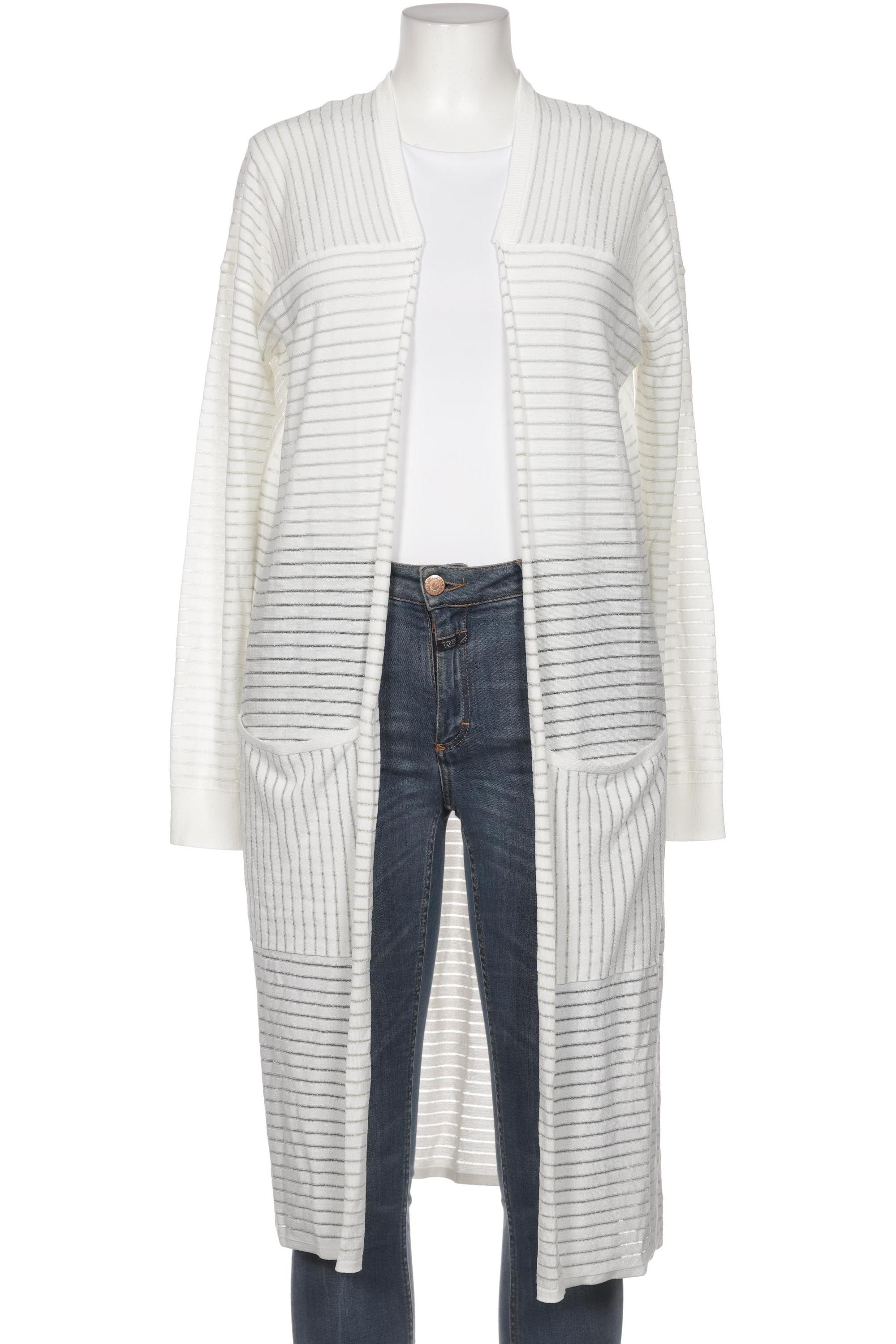 

monari Damen Strickjacke, weiß, Gr. 42