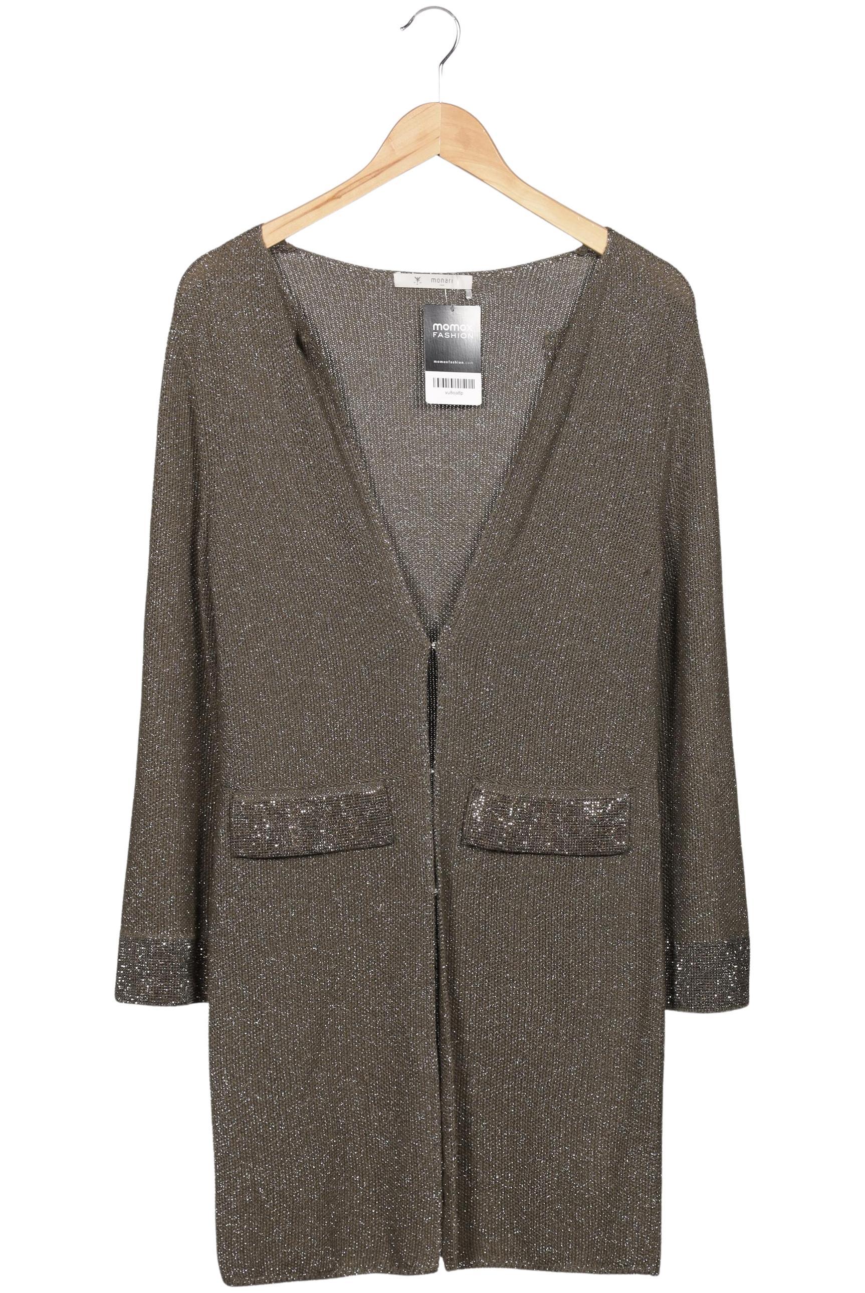 

monari Damen Strickjacke, braun, Gr. 36