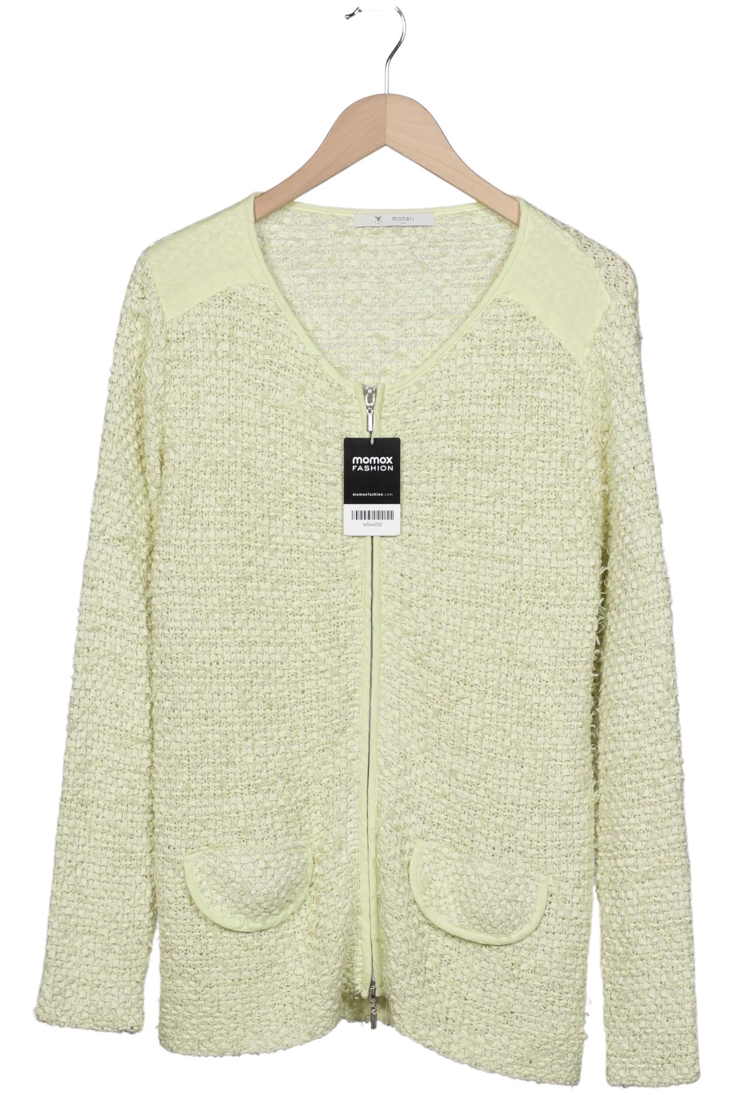 

monari Damen Strickjacke, hellgrün, Gr. 46