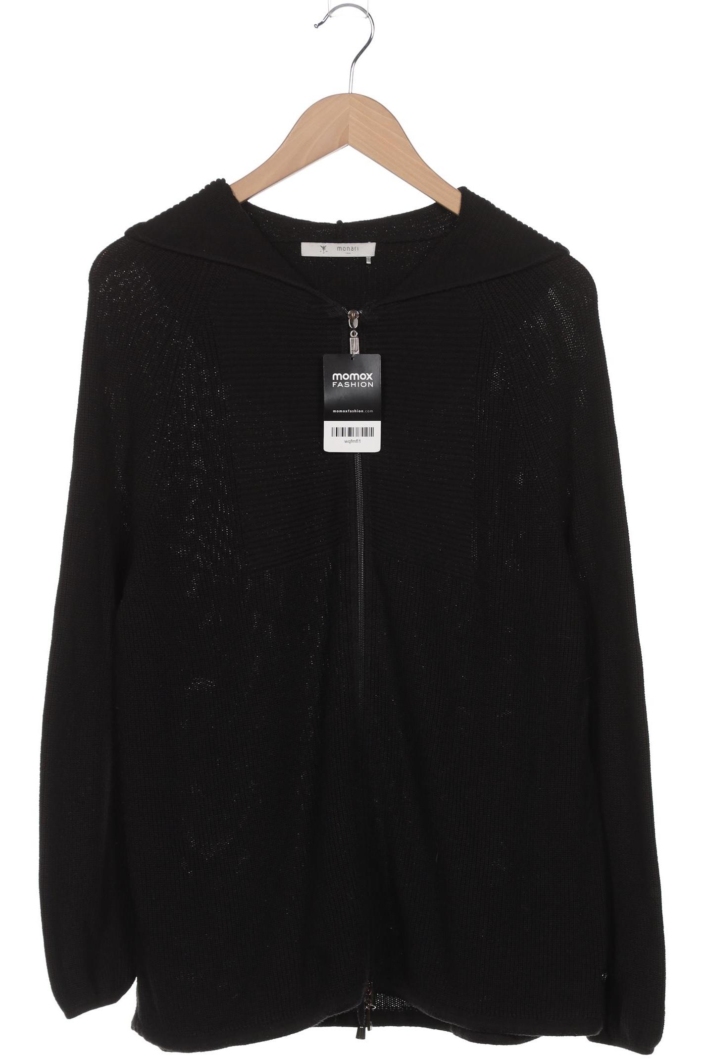 

monari Damen Strickjacke, schwarz, Gr. 44