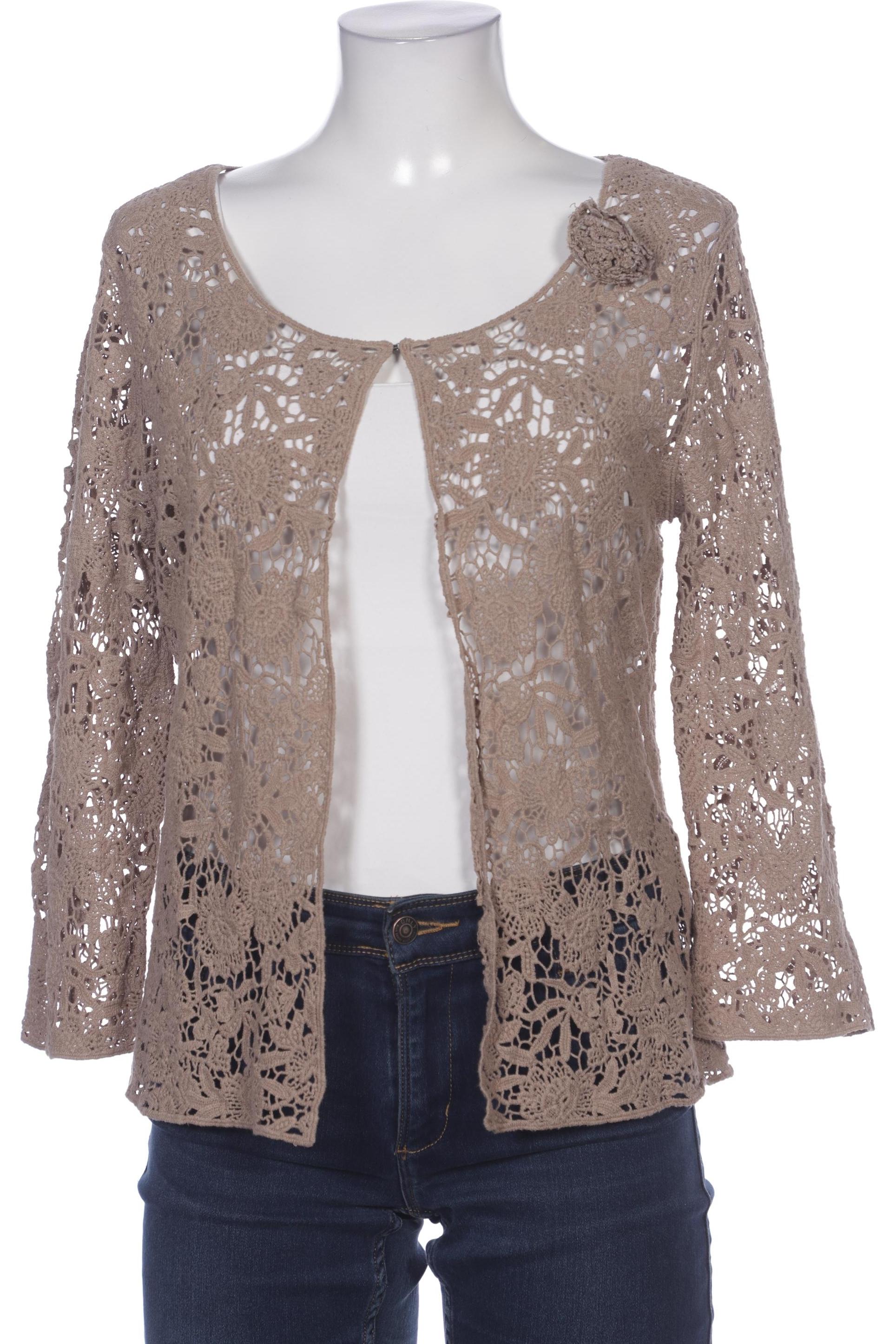 

monari Damen Strickjacke, beige, Gr. 42