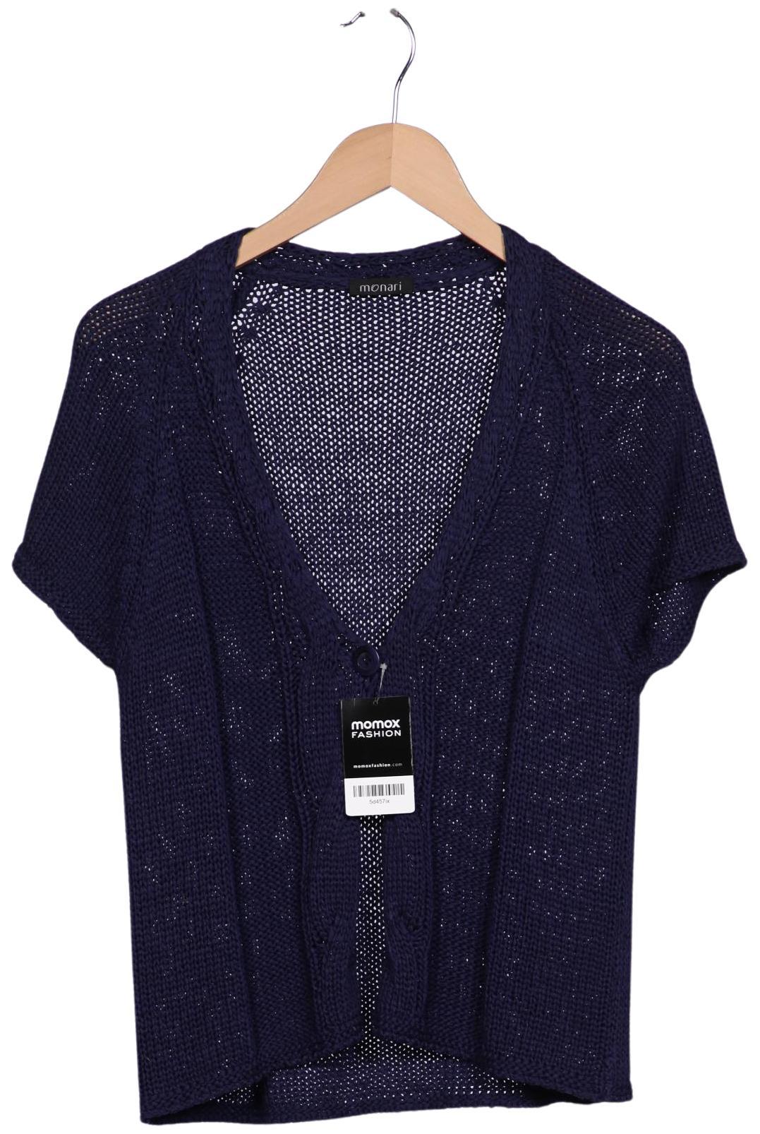 

monari Damen Strickjacke, blau, Gr. 42