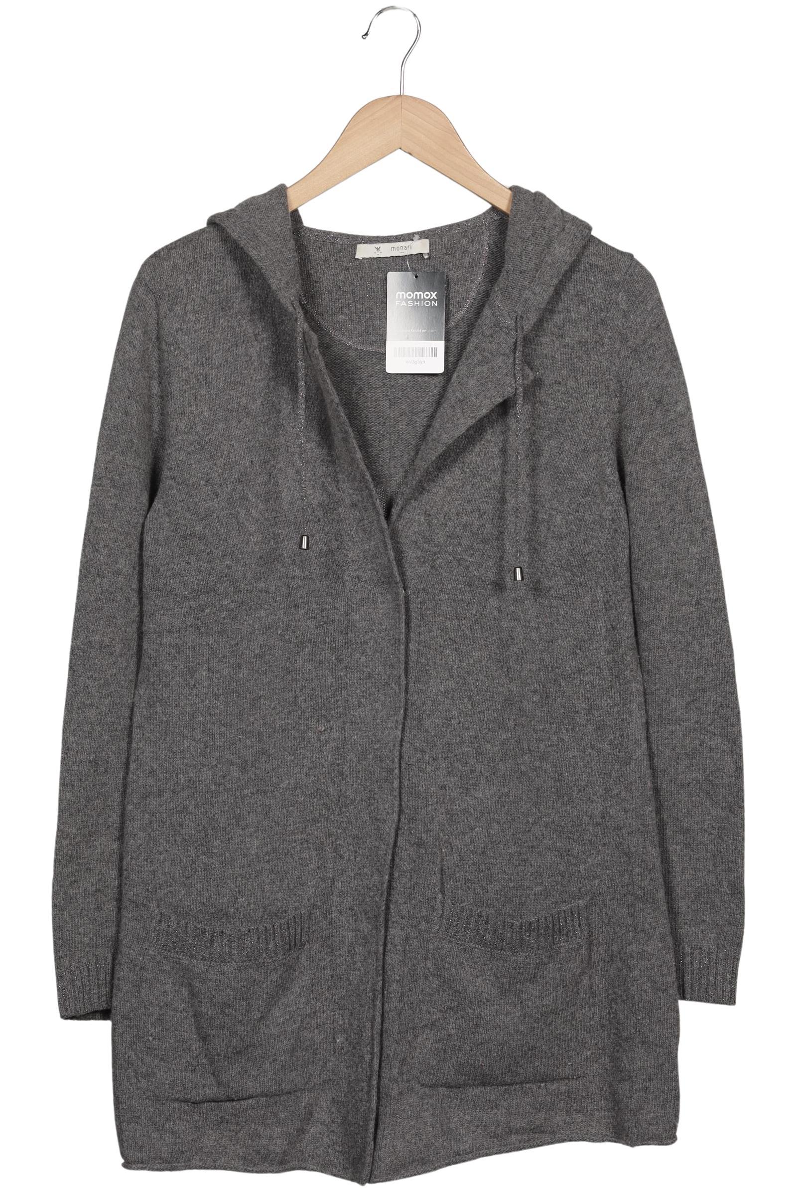 

monari Damen Strickjacke, grau, Gr. 38