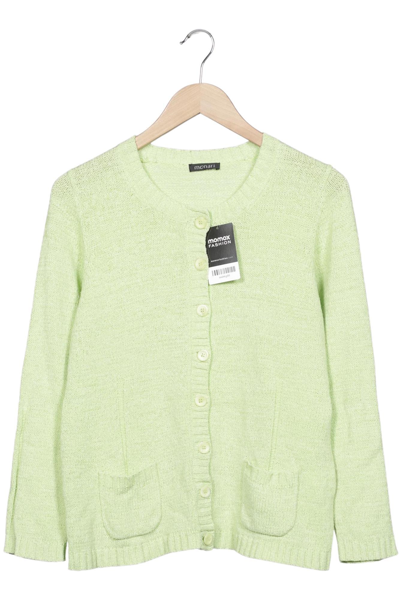 

monari Damen Strickjacke, hellgrün, Gr. 42