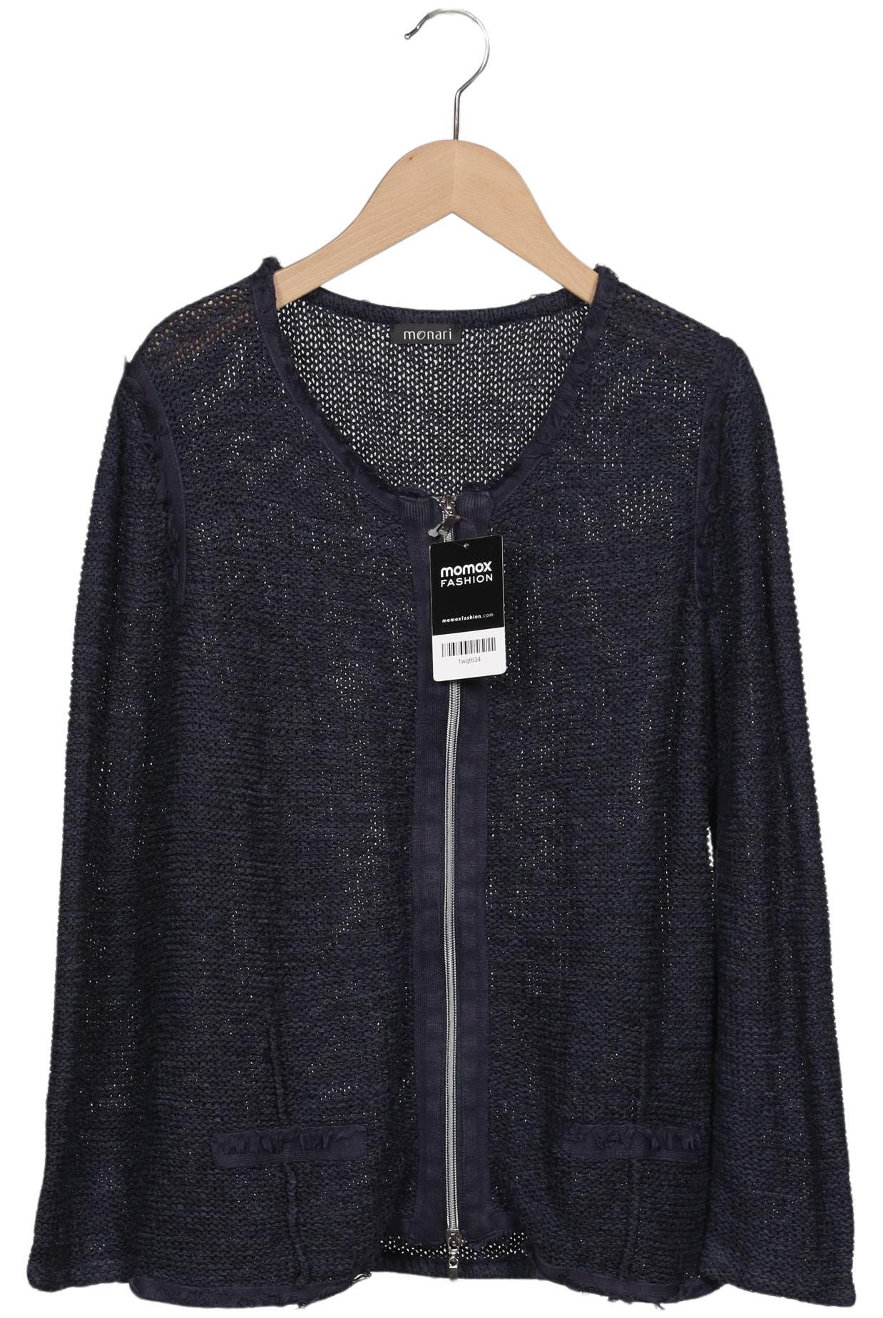 

monari Damen Strickjacke, marineblau, Gr. 46