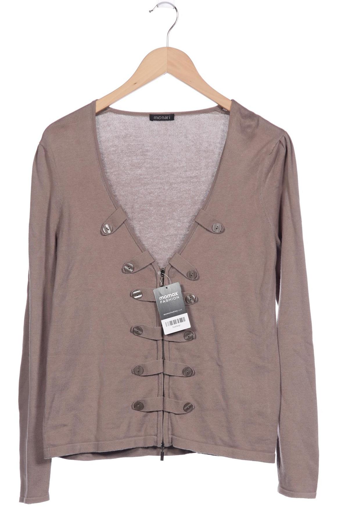 

monari Damen Strickjacke, braun, Gr. 40