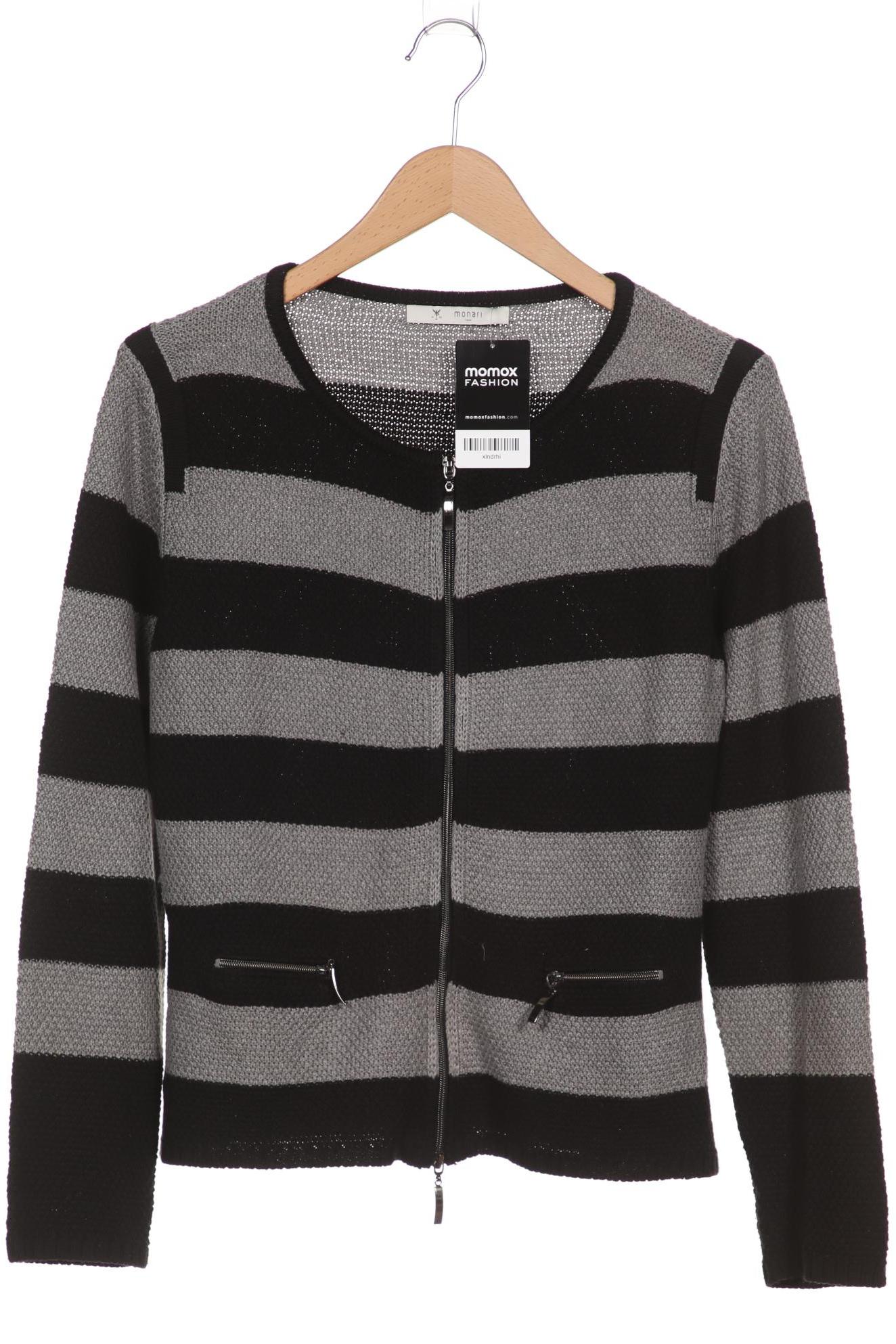 

monari Damen Strickjacke, grau, Gr. 40