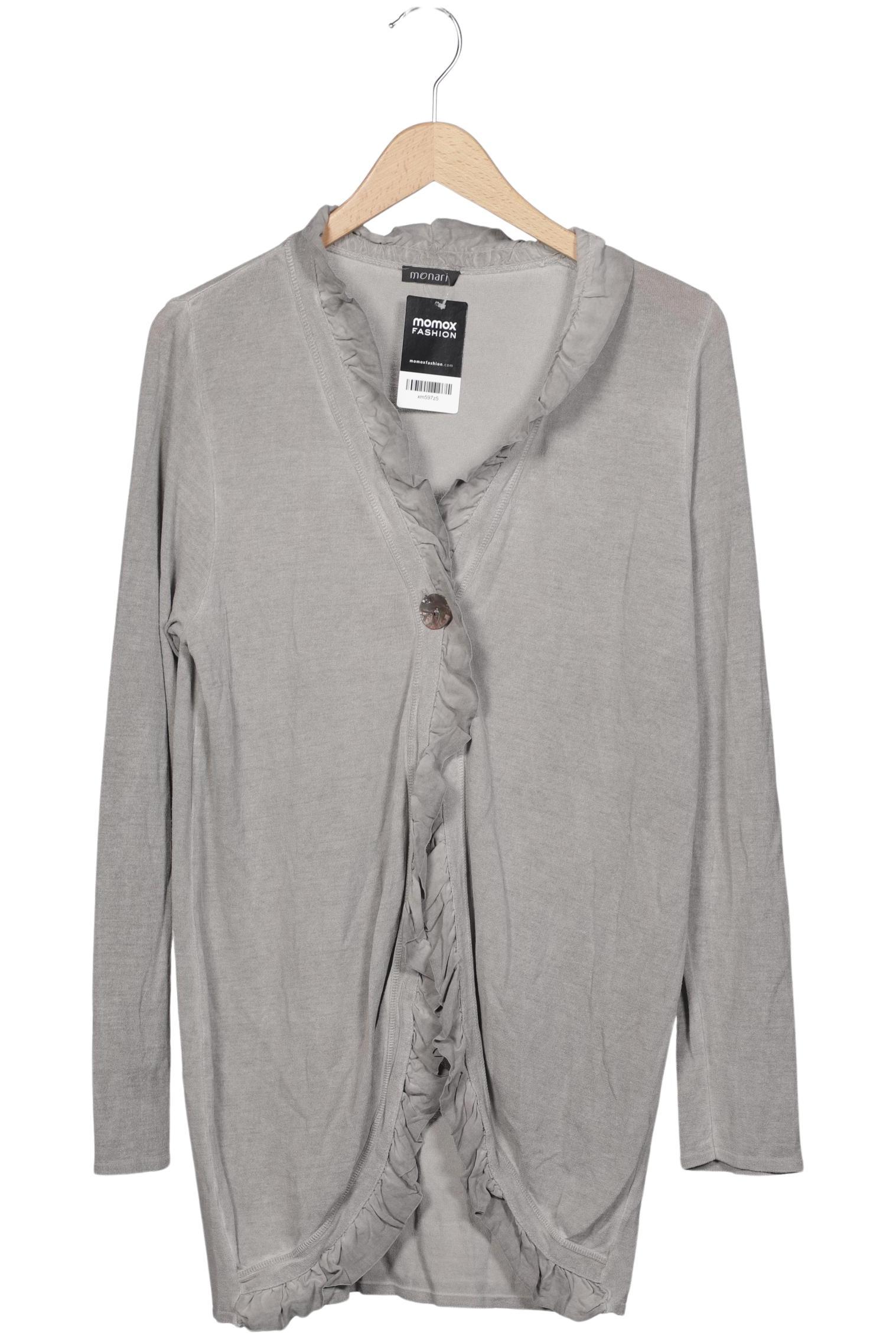 

monari Damen Strickjacke, grau, Gr. 42