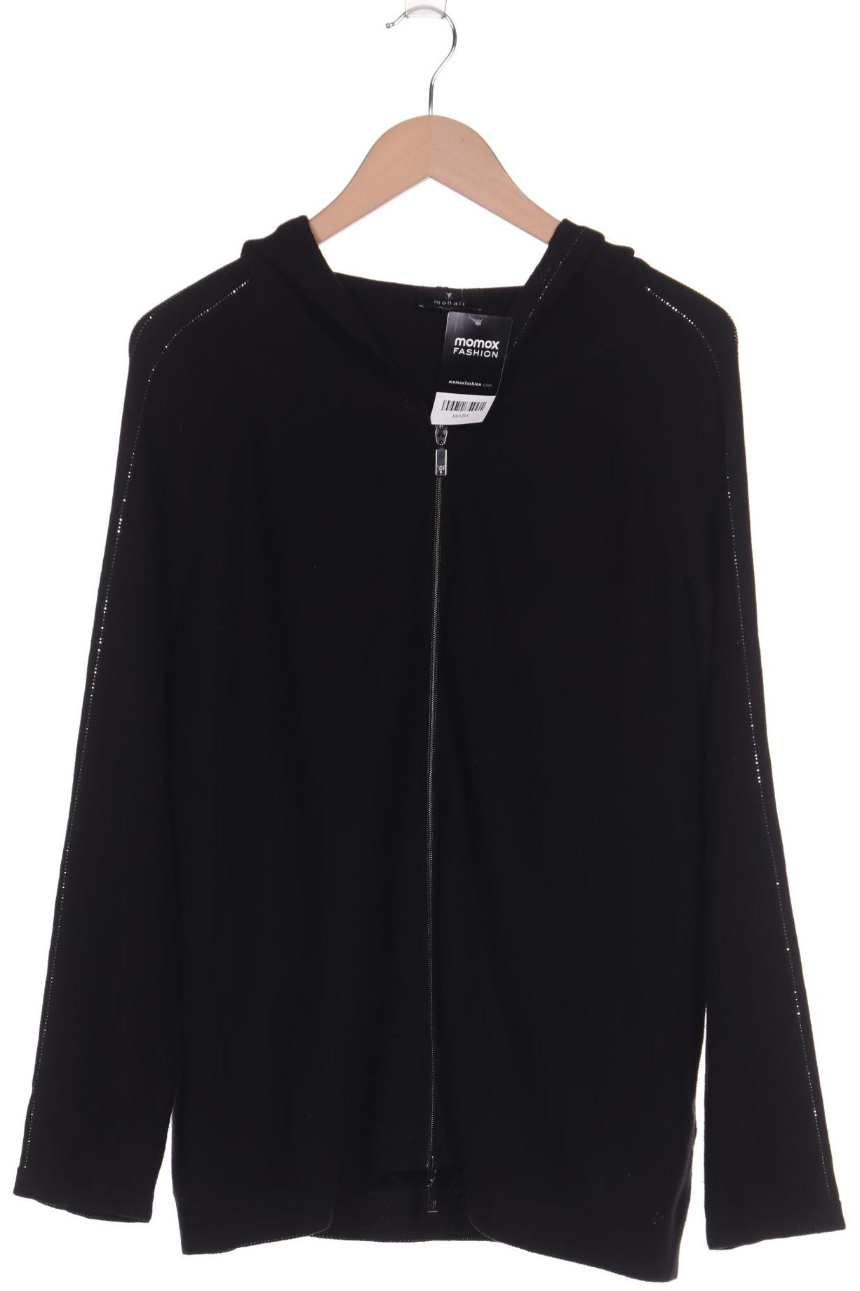 

monari Damen Strickjacke, schwarz, Gr. 46