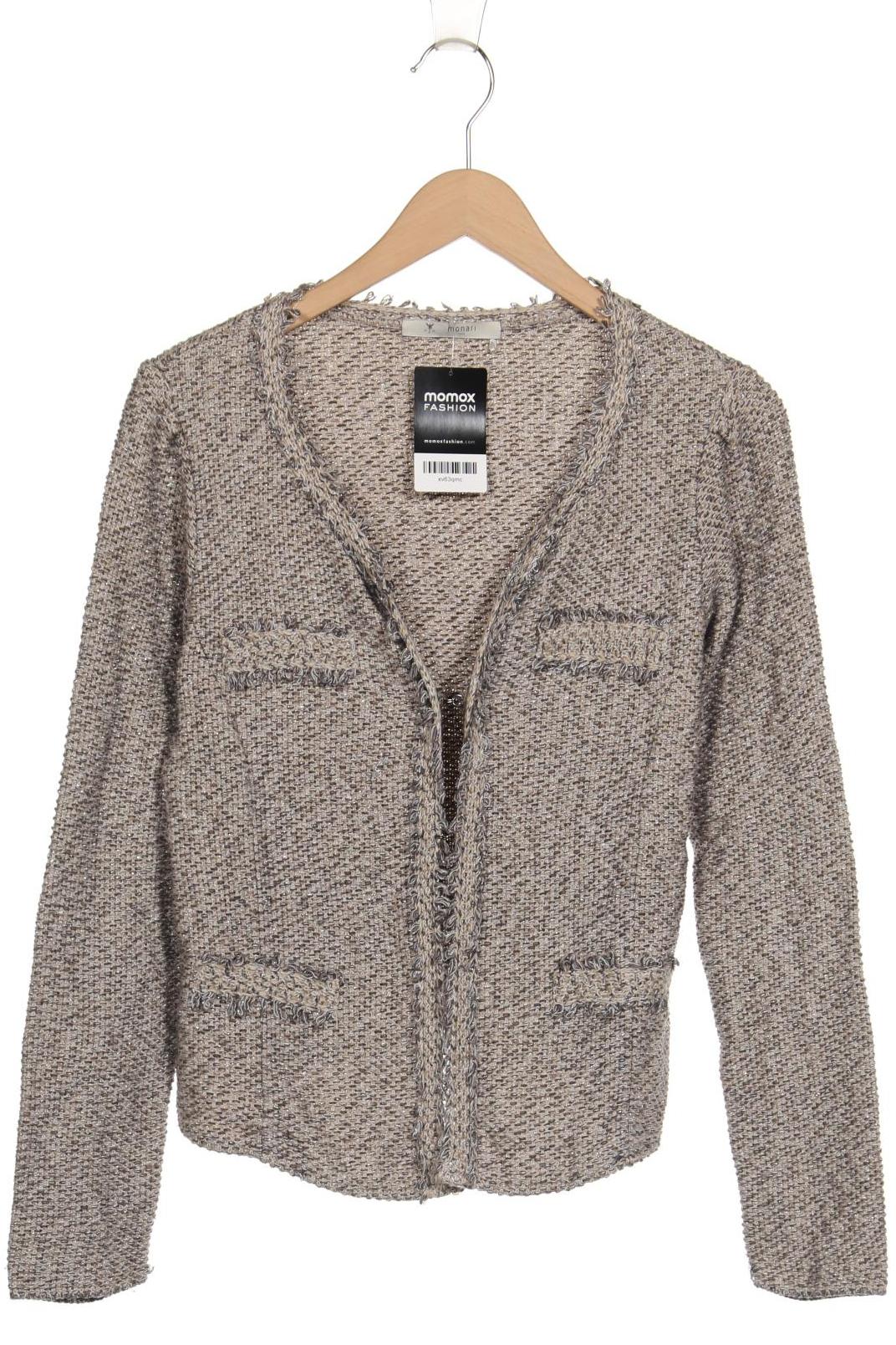 

monari Damen Strickjacke, beige, Gr. 38