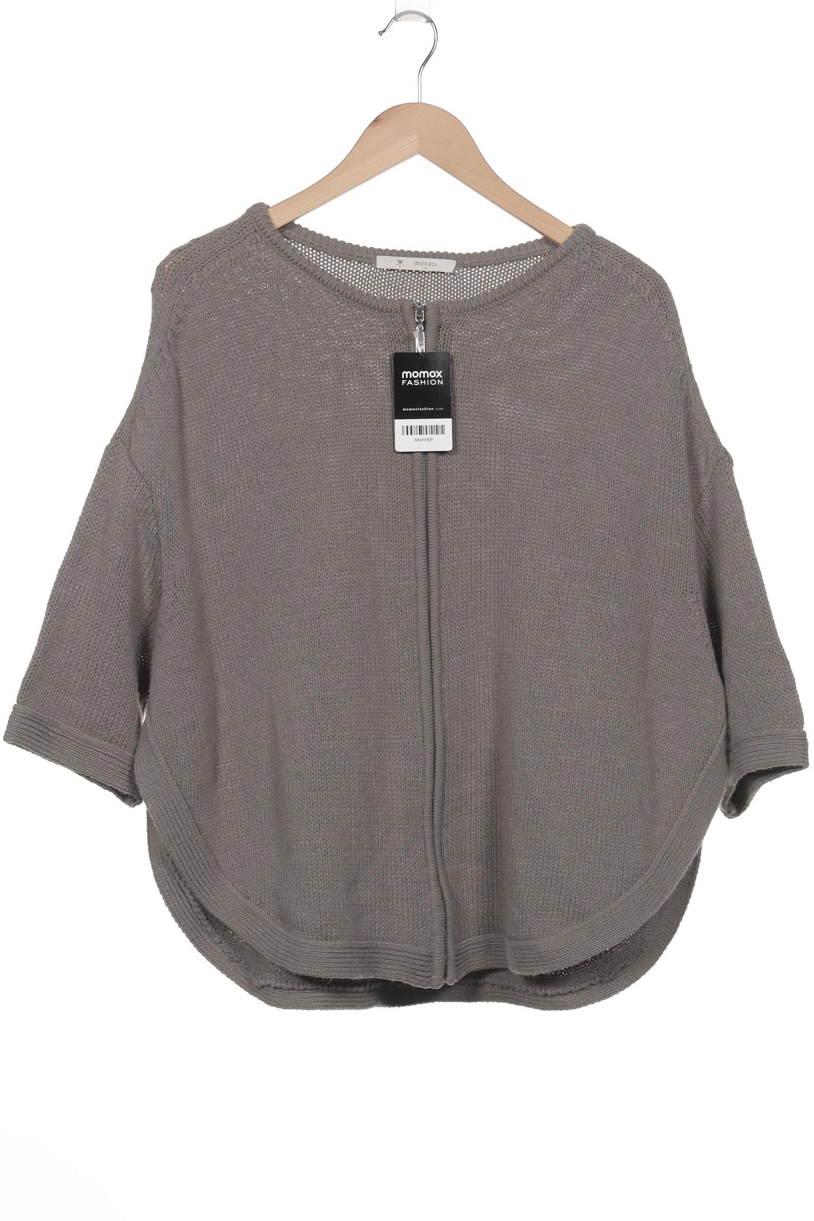 

monari Damen Strickjacke, grau, Gr. 42